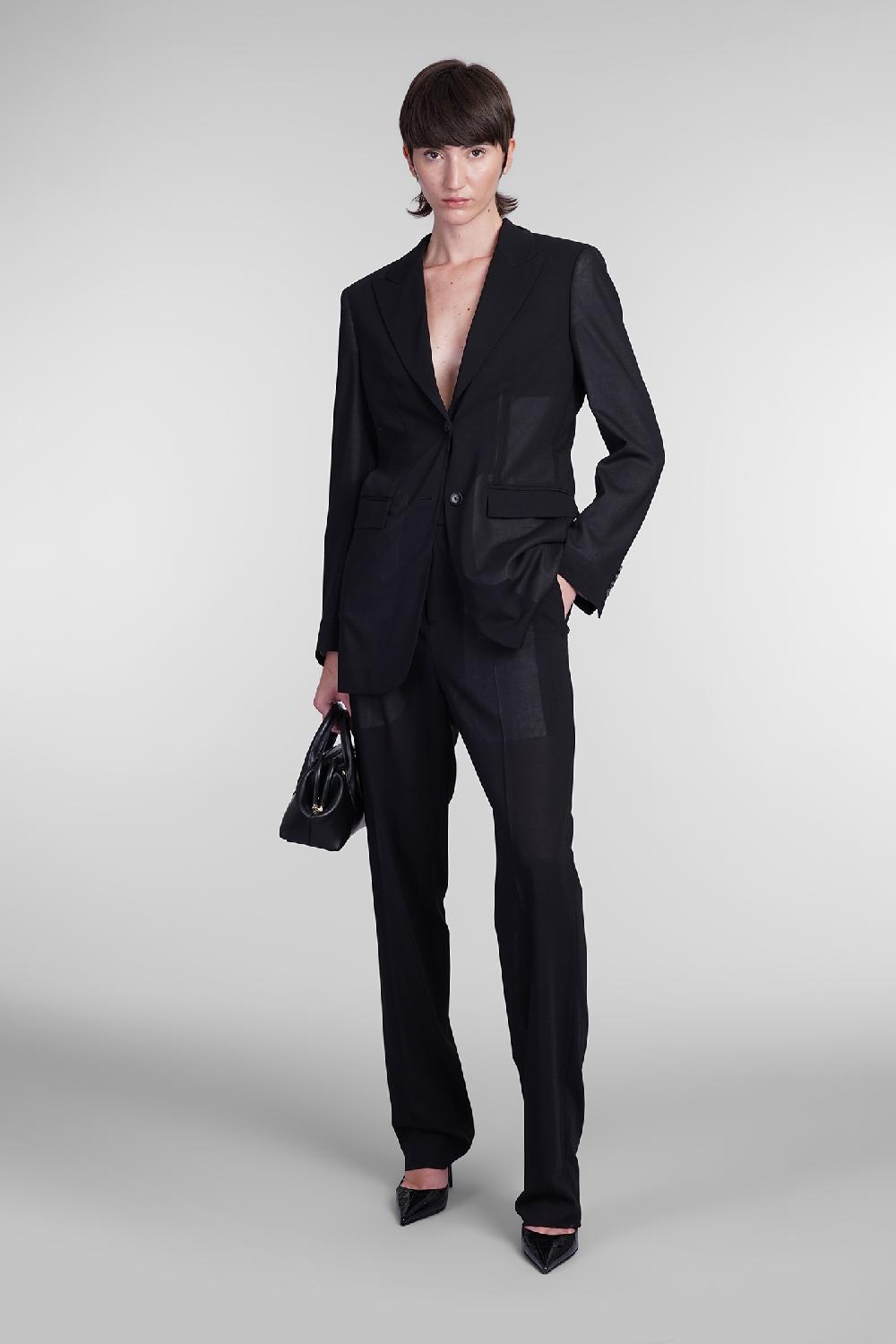 Deliberti Blumarine Blazer in lana nera cod. 405283 - Deliberti The Luxury Shopping Economico