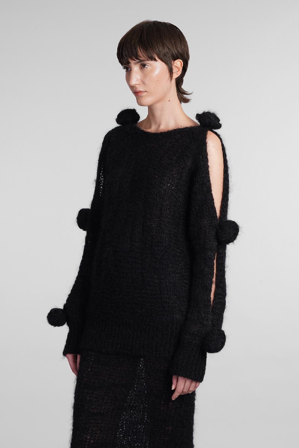 Deliberti Blumarine Maglia in lana nera cod. 406614 - Deliberti The Luxury Shopping In Vendita