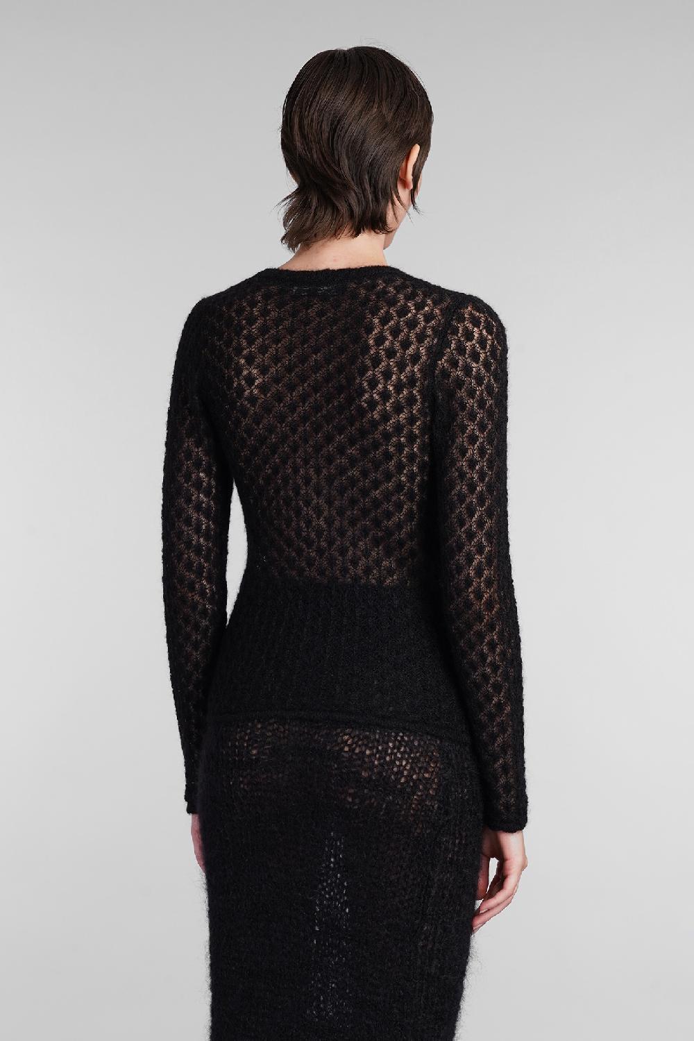 Deliberti Blumarine Maglia in poliammide nera cod. 403557 - Deliberti The Luxury Shopping Vendita Calda