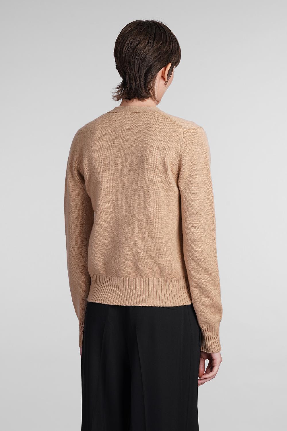Deliberti Blumarine Cardigan in lana beige cod. 406615 - Deliberti The Luxury Shopping I Più Venduti