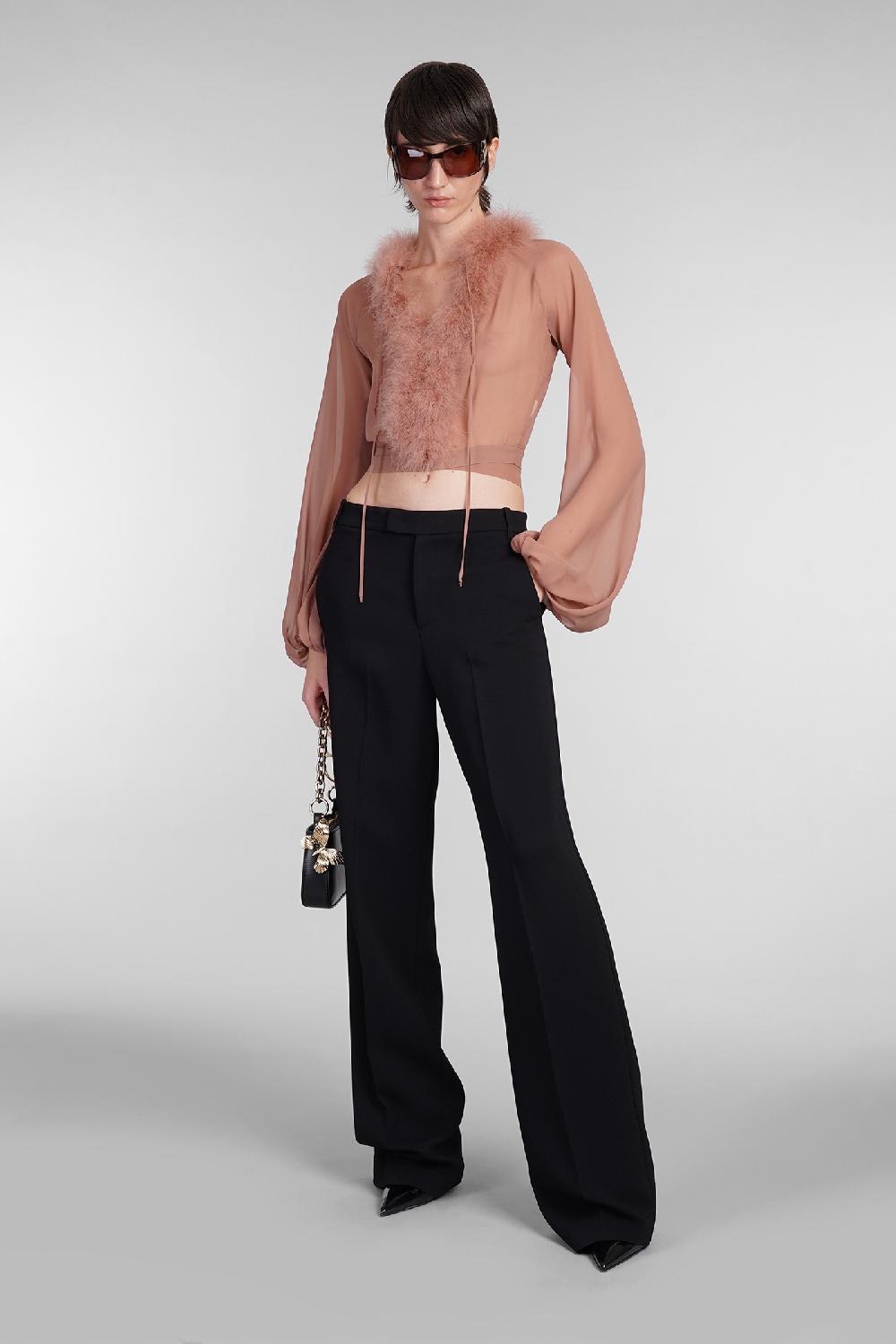 Deliberti Blumarine Blusa in seta rosa cod. 403548 - Deliberti The Luxury Shopping Negozio