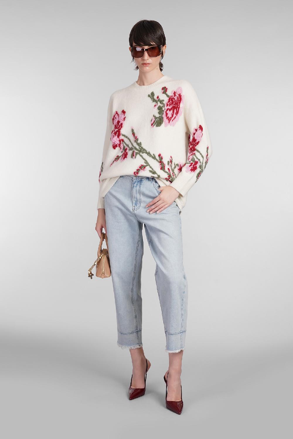 Deliberti Blumarine Maglia in lana beige cod. 403542 - Deliberti The Luxury Shopping Nuova