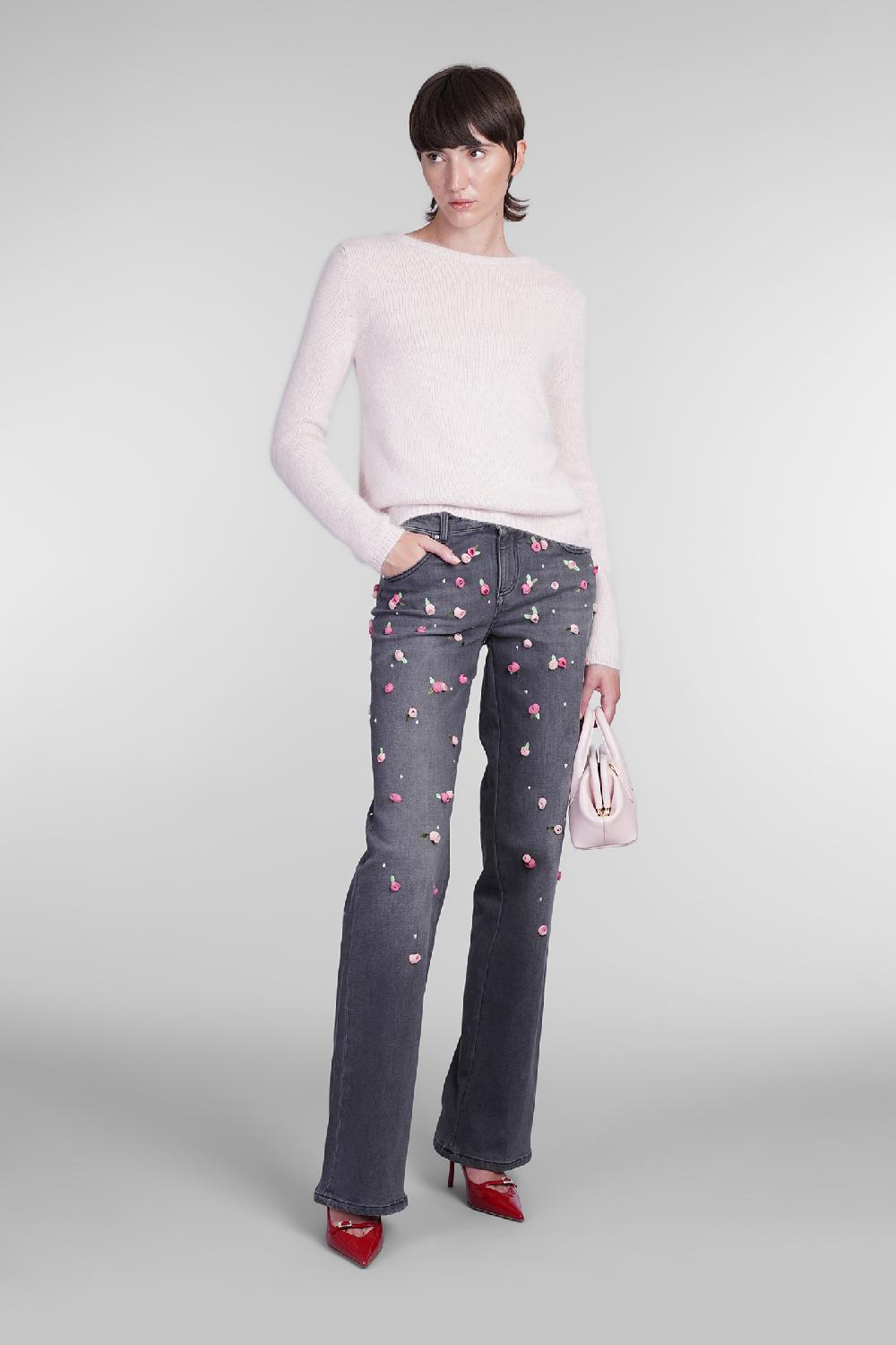 Deliberti Blumarine Jeans in cotone grigio cod. 405280 - Deliberti The Luxury Shopping Italy