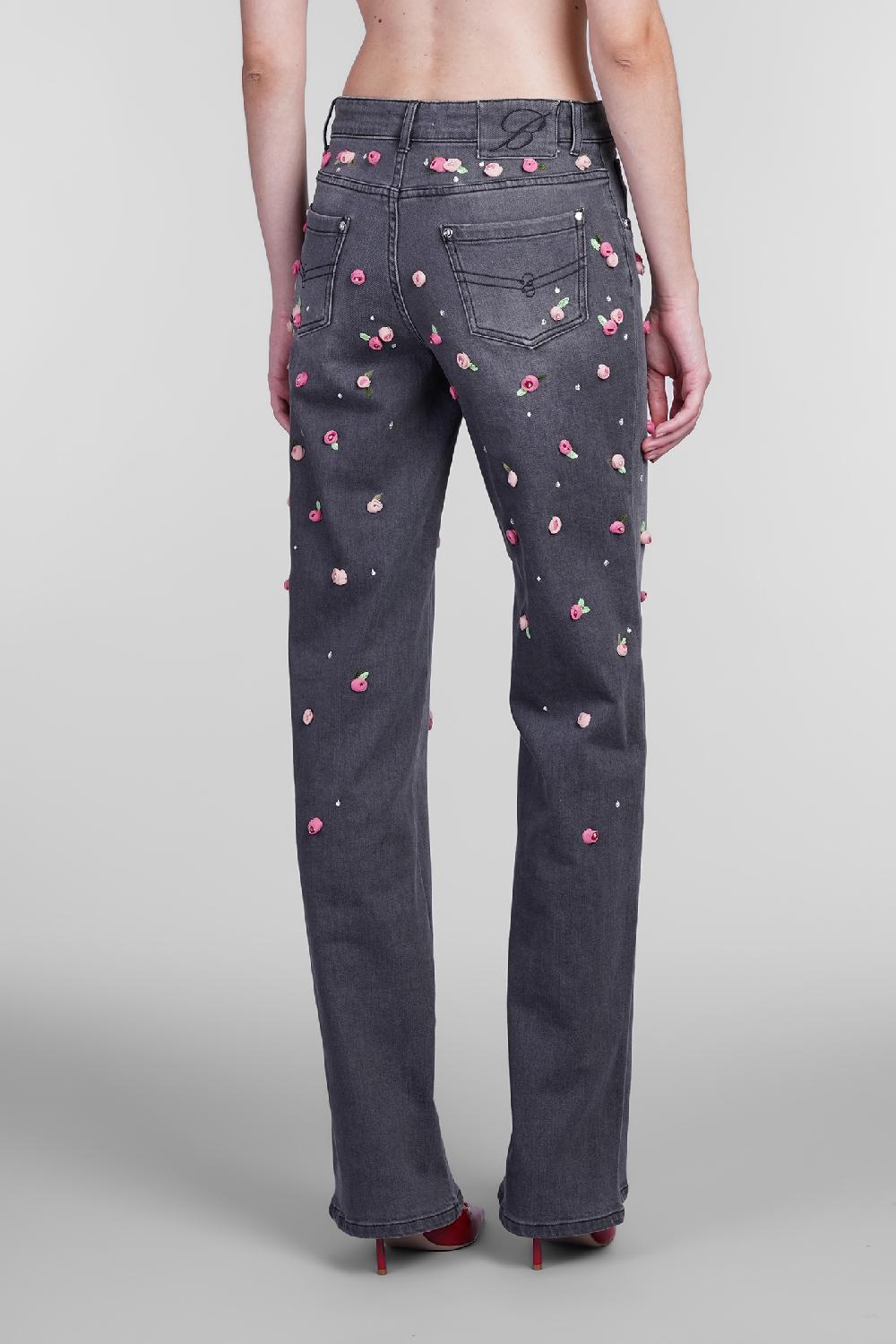 Deliberti Blumarine Jeans in cotone grigio cod. 405280 - Deliberti The Luxury Shopping Italy