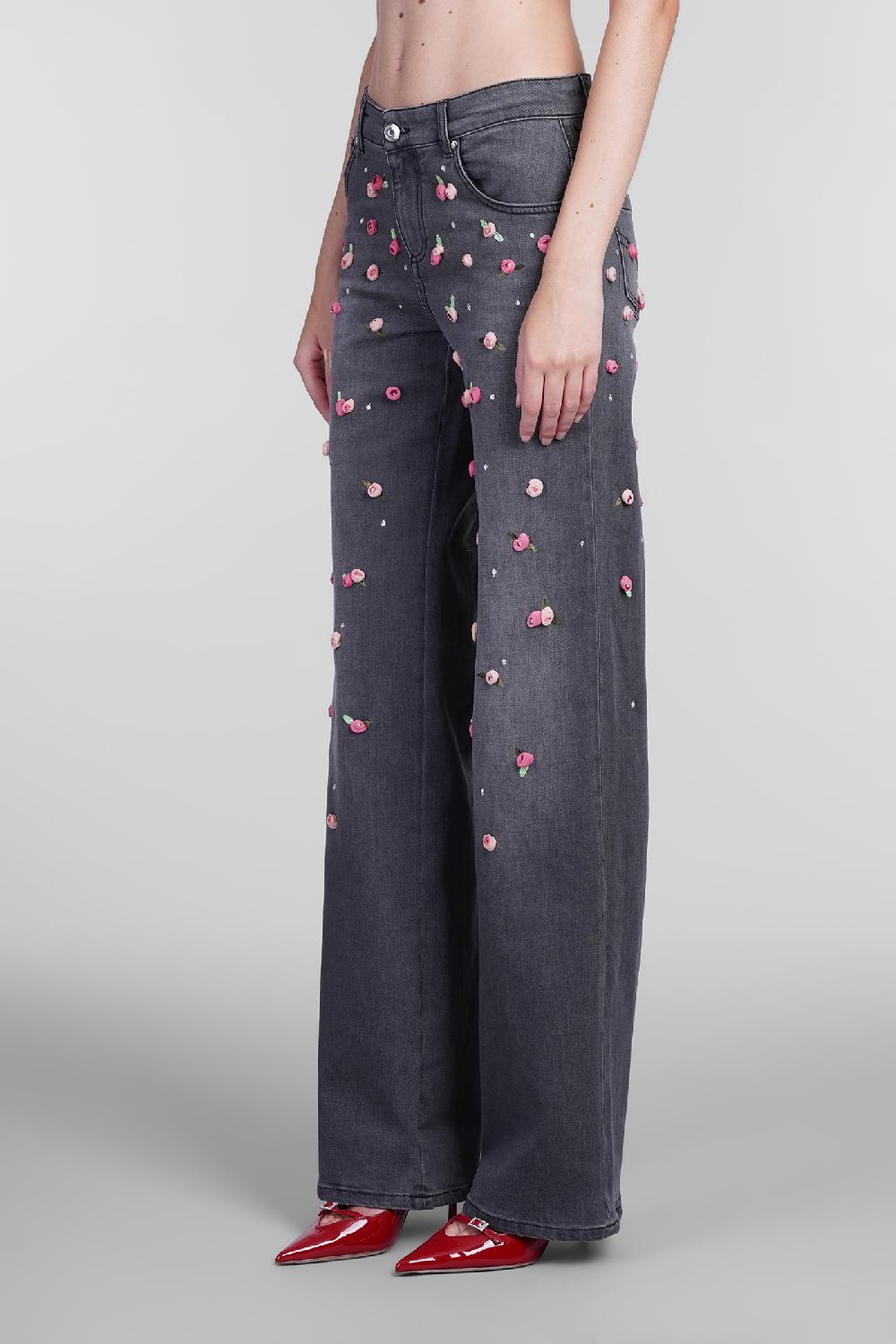 Deliberti Blumarine Jeans in cotone grigio cod. 405280 - Deliberti The Luxury Shopping Italy