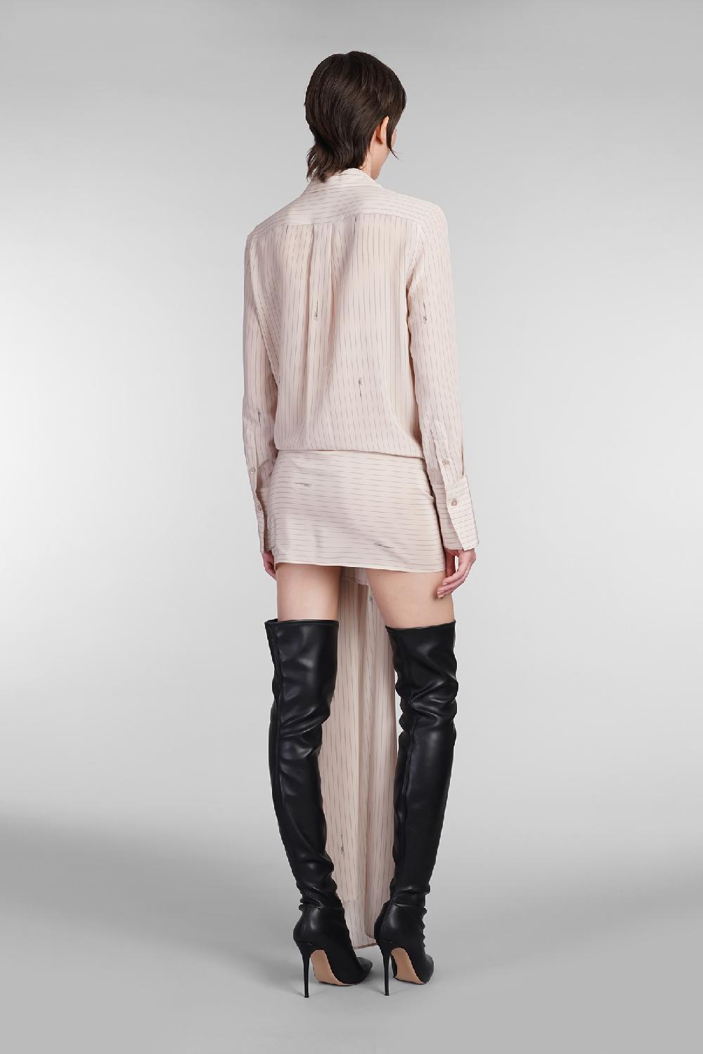 Deliberti Blumarine Abito in seta beige cod. 403547 - Deliberti The Luxury Shopping Italia