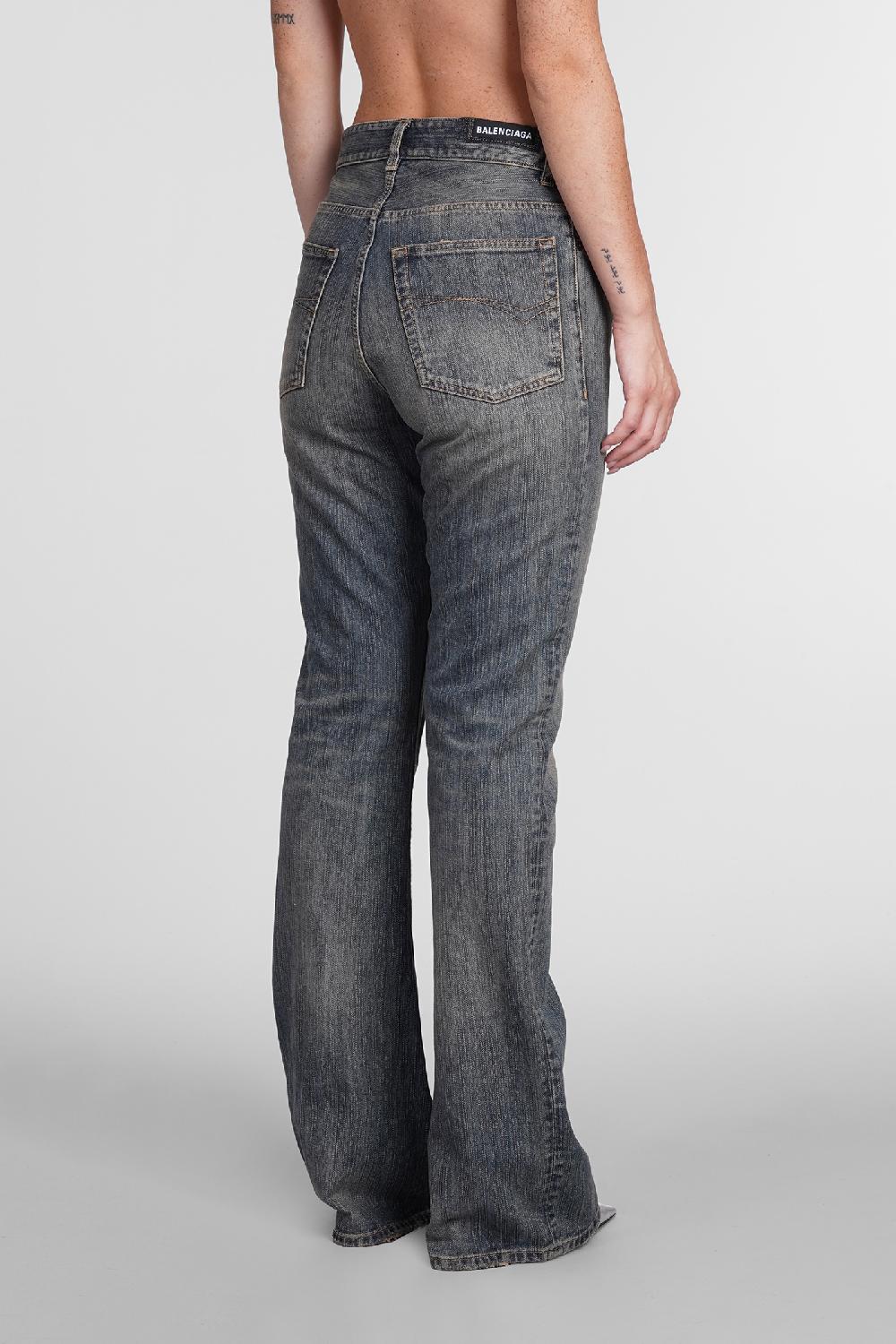 Deliberti Balenciaga Jeans in cotone blu cod. 386192 - Deliberti The Luxury Shopping Affare Del Giorno