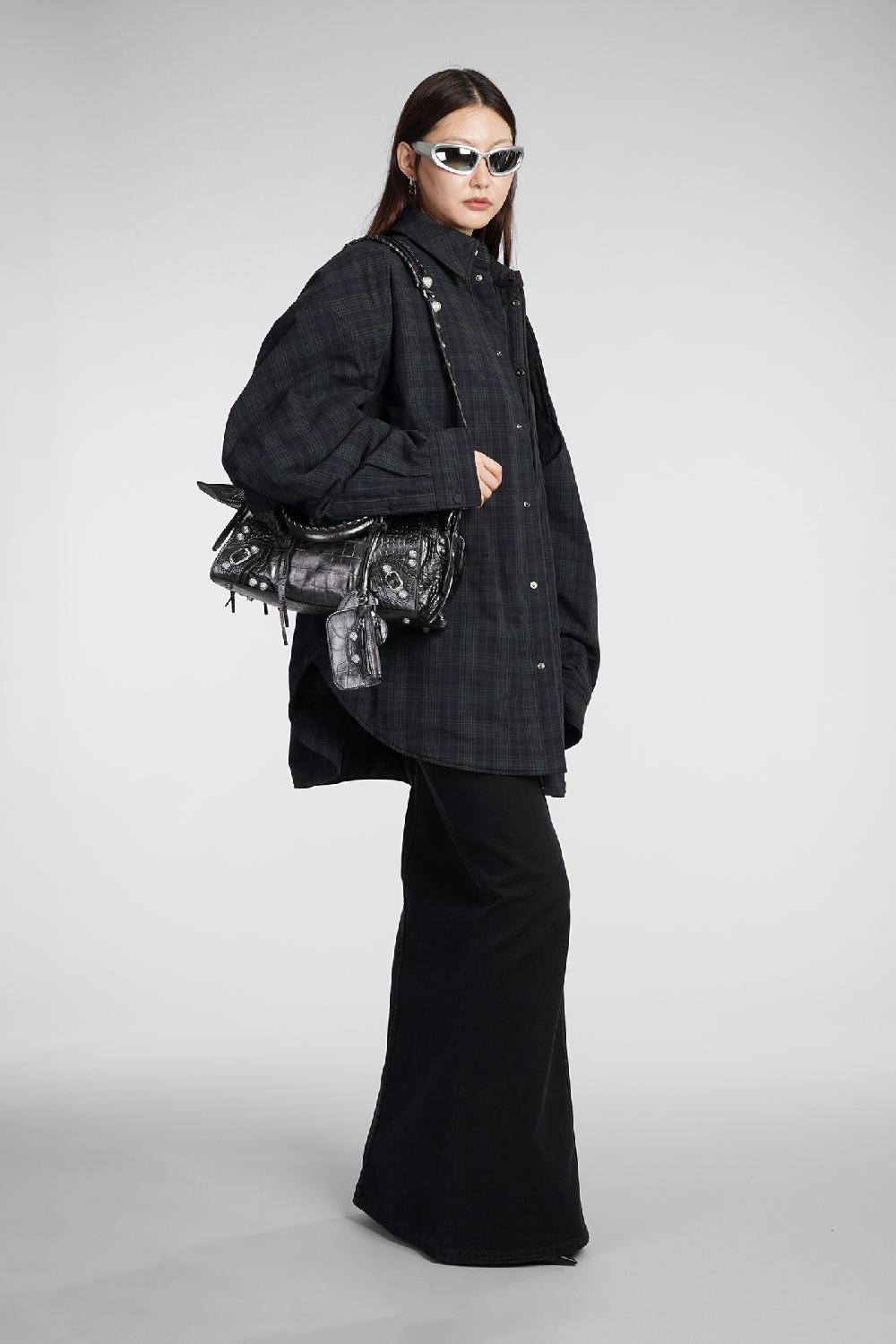 Deliberti Balenciaga Gonna in cotone nero cod. 383720 - Deliberti The Luxury Shopping Novità