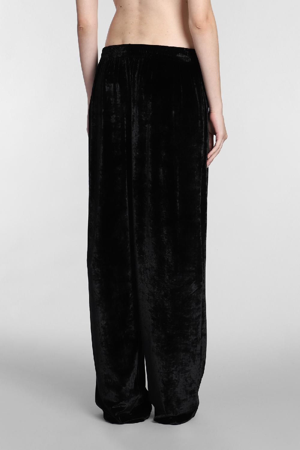 Deliberti Balenciaga Pantalone in viscosa nera cod. 381732 - Deliberti The Luxury Shopping Economico
