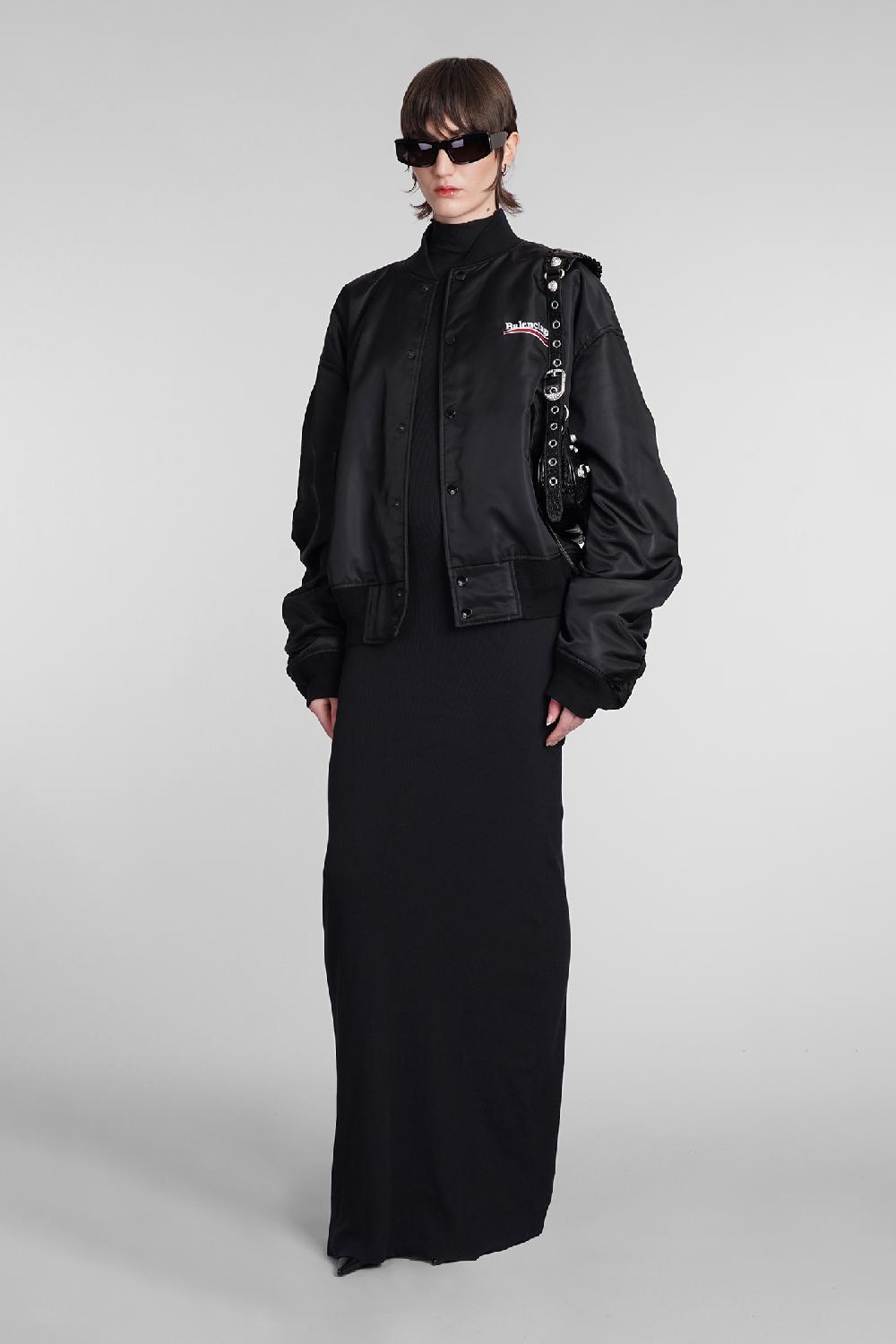 Deliberti Balenciaga Bomber in poliammide nera cod. 398345 - Deliberti The Luxury Shopping Hotsell