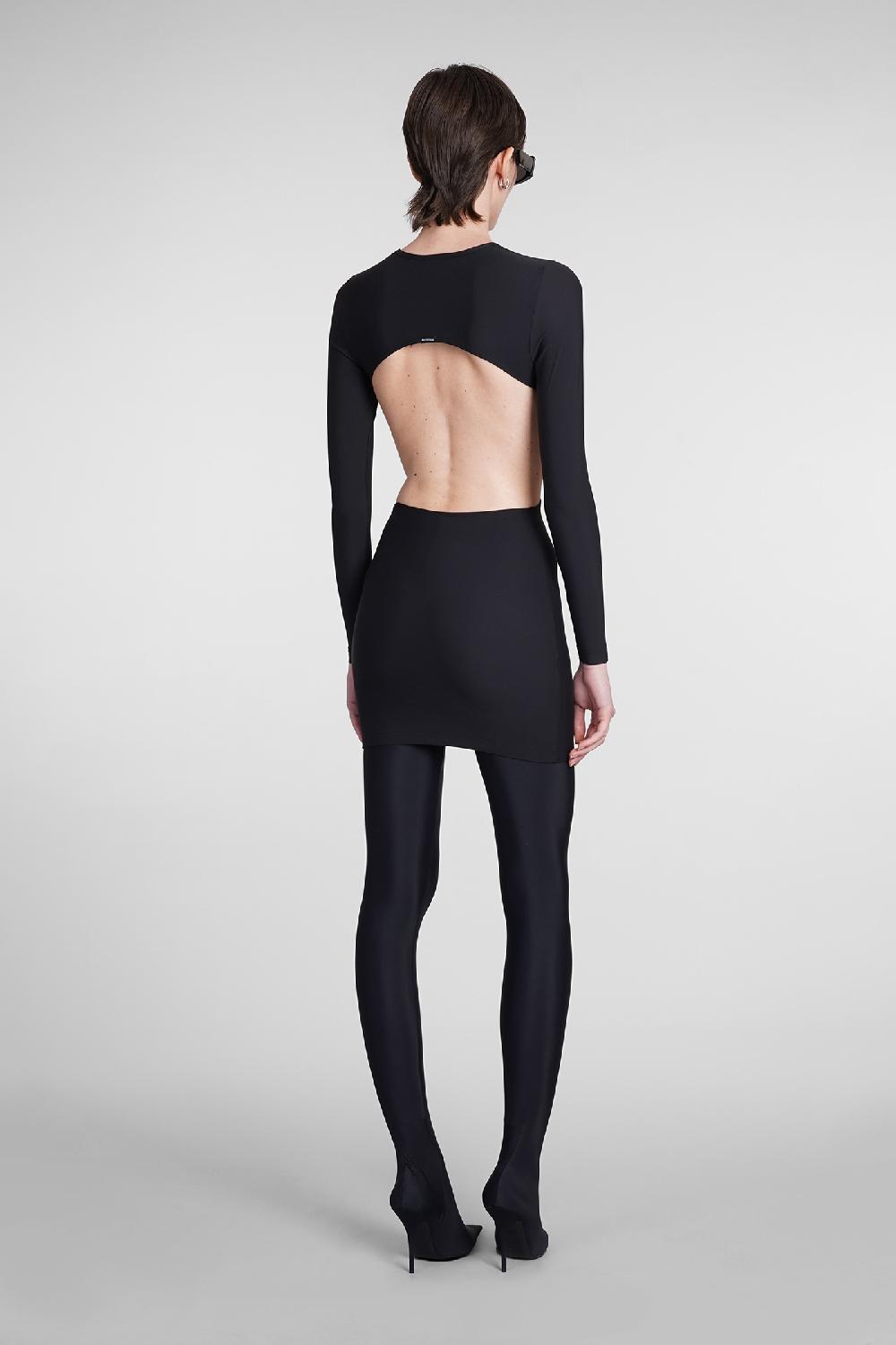 Deliberti Balenciaga Abito in poliammide nera cod. 394993 - Deliberti The Luxury Shopping Vendite Flash