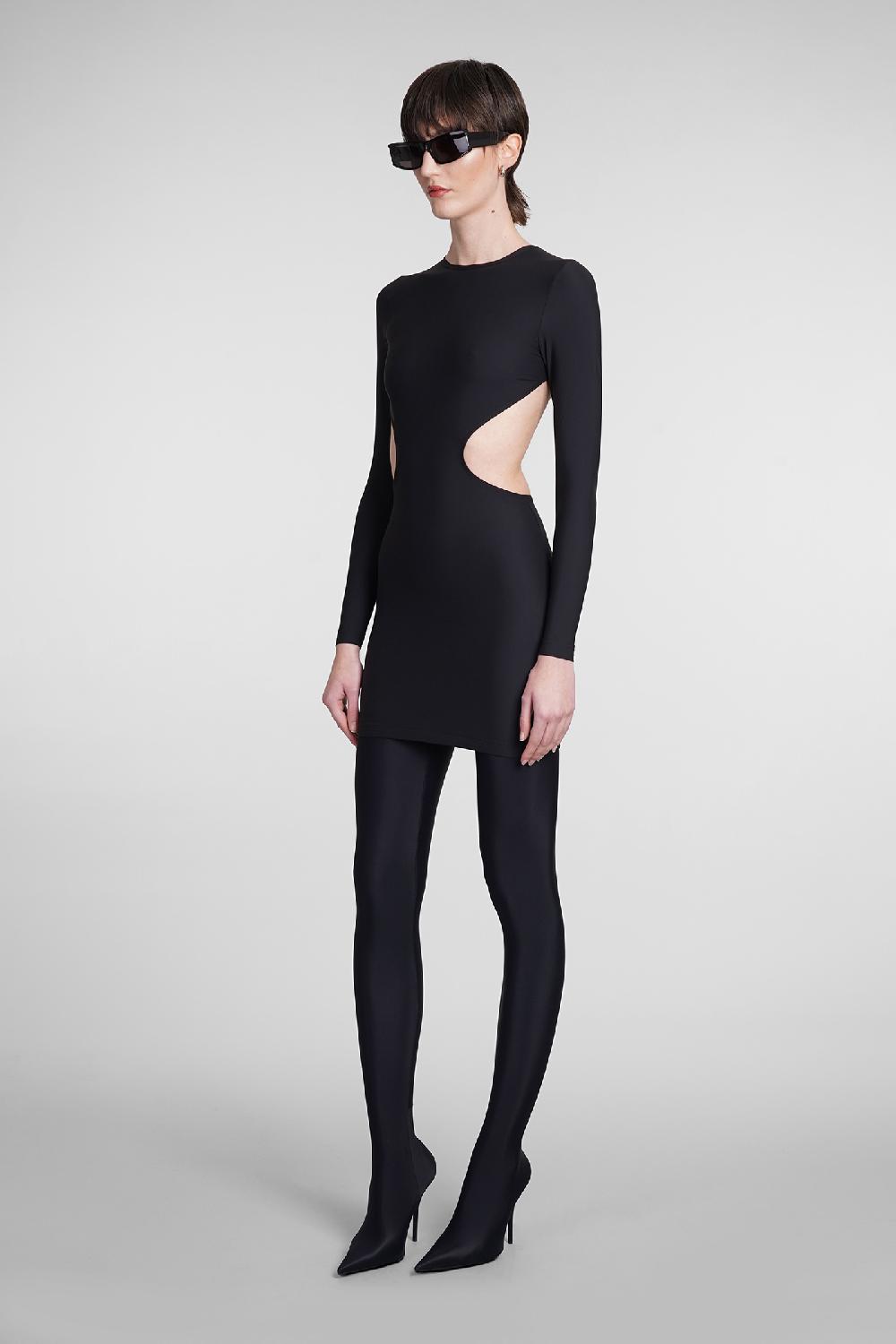 Deliberti Balenciaga Abito in poliammide nera cod. 394993 - Deliberti The Luxury Shopping Vendite Flash