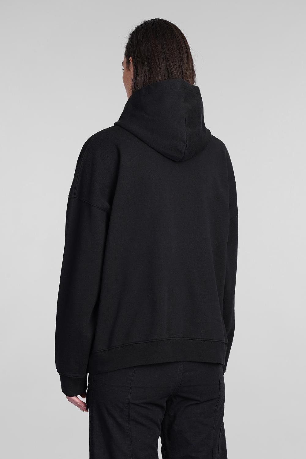 Deliberti Balenciaga Felpa in cotone nero cod. 390883 - Deliberti The Luxury Shopping Moda