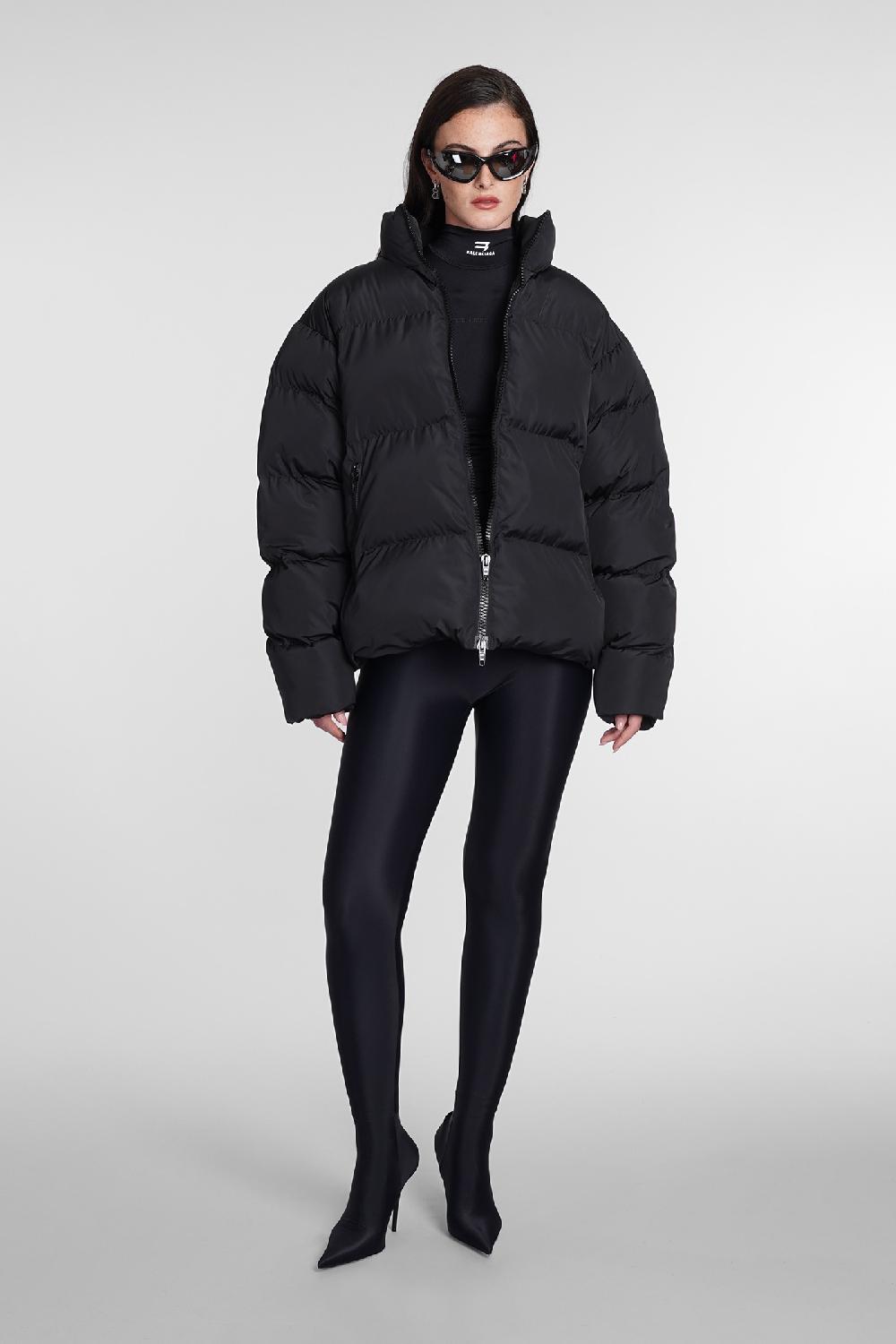 Deliberti Balenciaga Piumino in poliestere nero cod. 386191 - Deliberti The Luxury Shopping Spedizione Gratuita