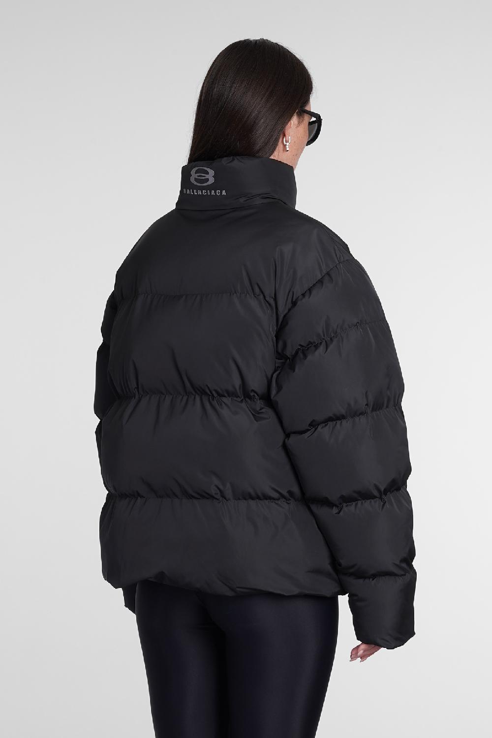 Deliberti Balenciaga Piumino in poliestere nero cod. 386191 - Deliberti The Luxury Shopping Spedizione Gratuita