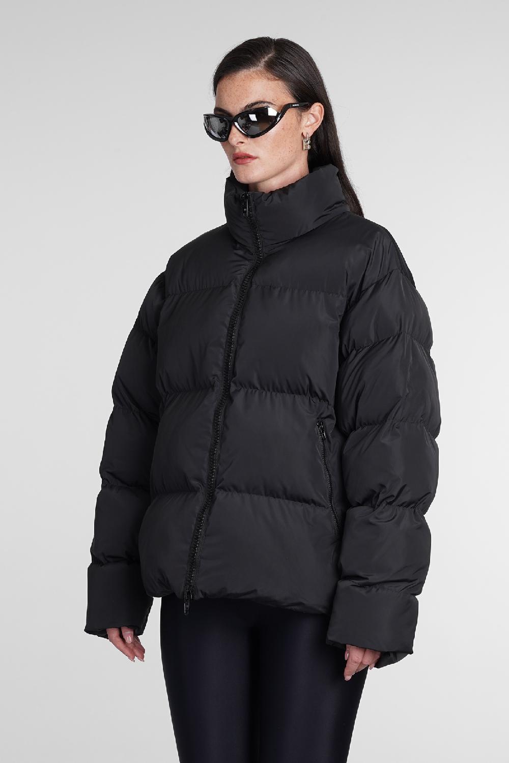 Deliberti Balenciaga Piumino in poliestere nero cod. 386191 - Deliberti The Luxury Shopping Spedizione Gratuita