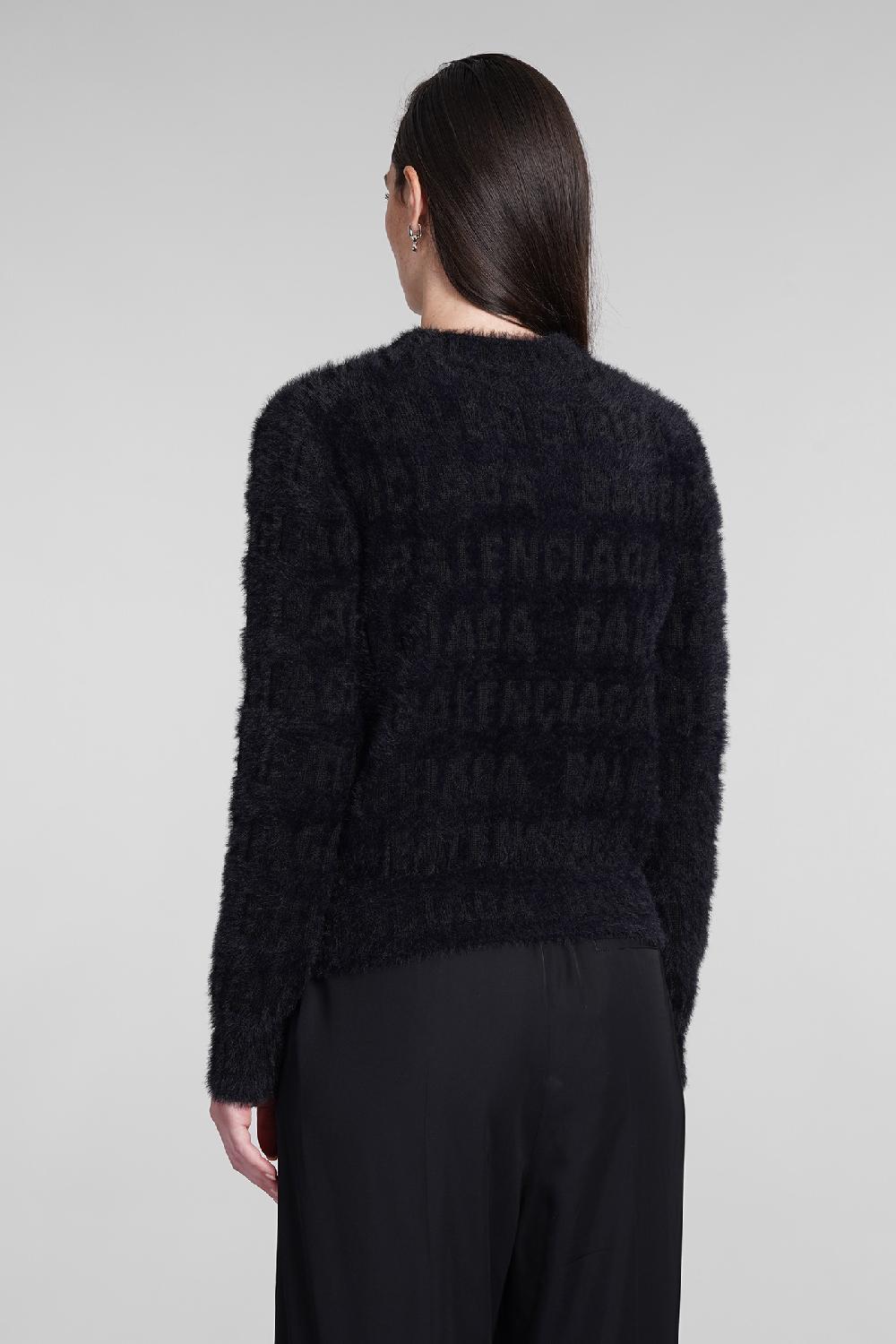 Deliberti Balenciaga Maglia in lana nera cod. 390877 - Deliberti The Luxury Shopping Pezzi Unici