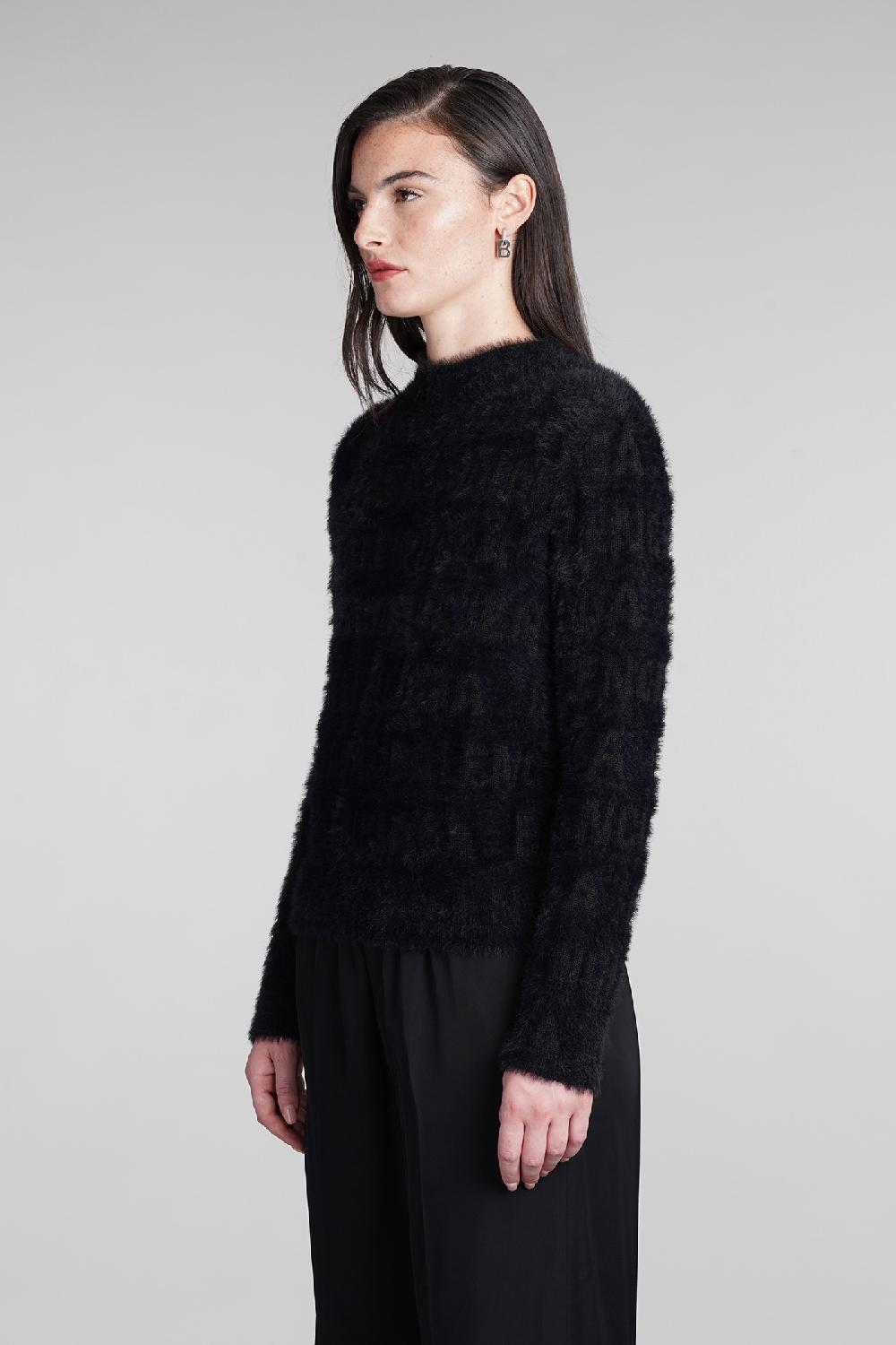 Deliberti Balenciaga Maglia in lana nera cod. 390877 - Deliberti The Luxury Shopping Pezzi Unici