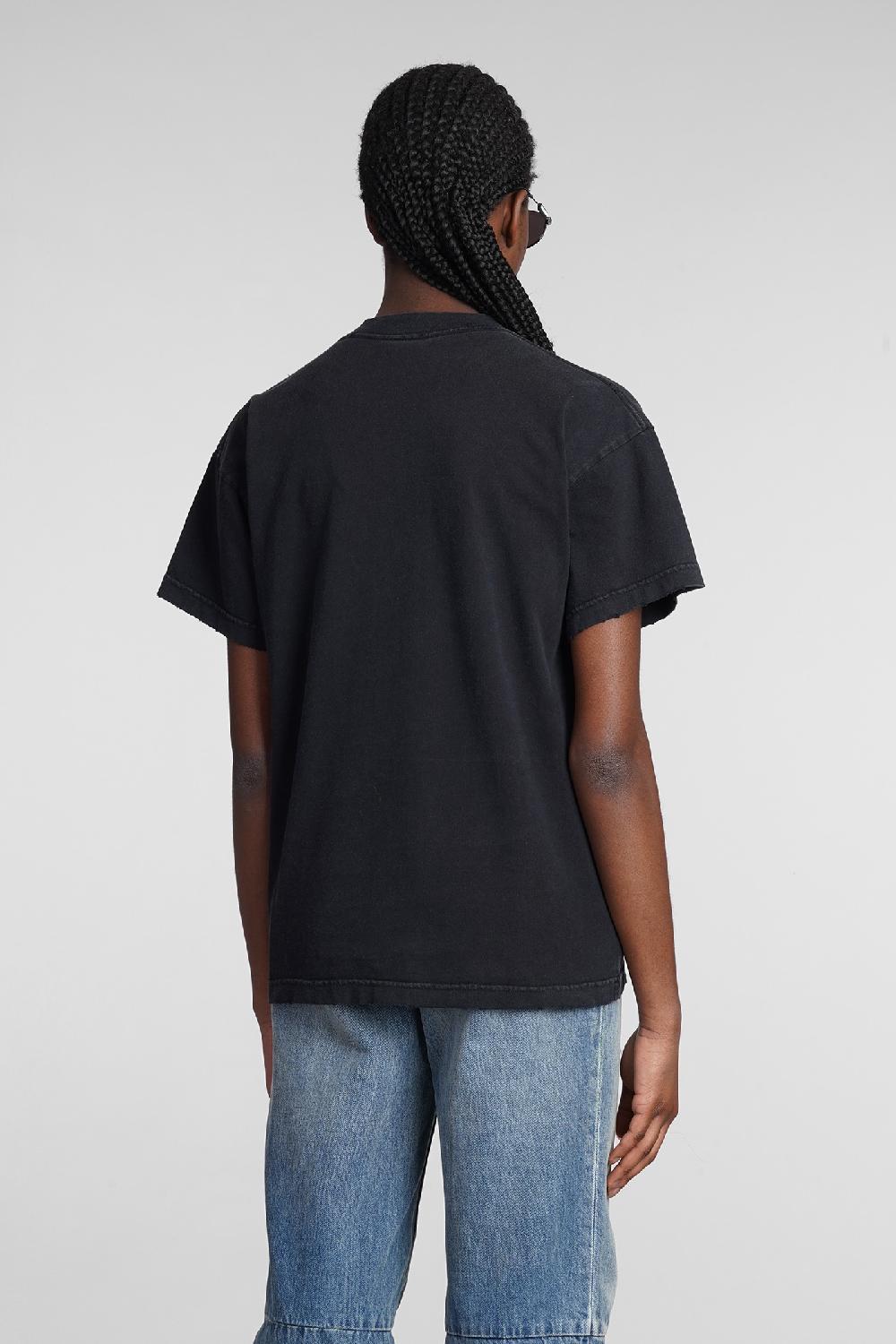 Deliberti Balenciaga T-shirt in cotone nero cod. 362937 - Deliberti The Luxury Shopping Fino Al -60%