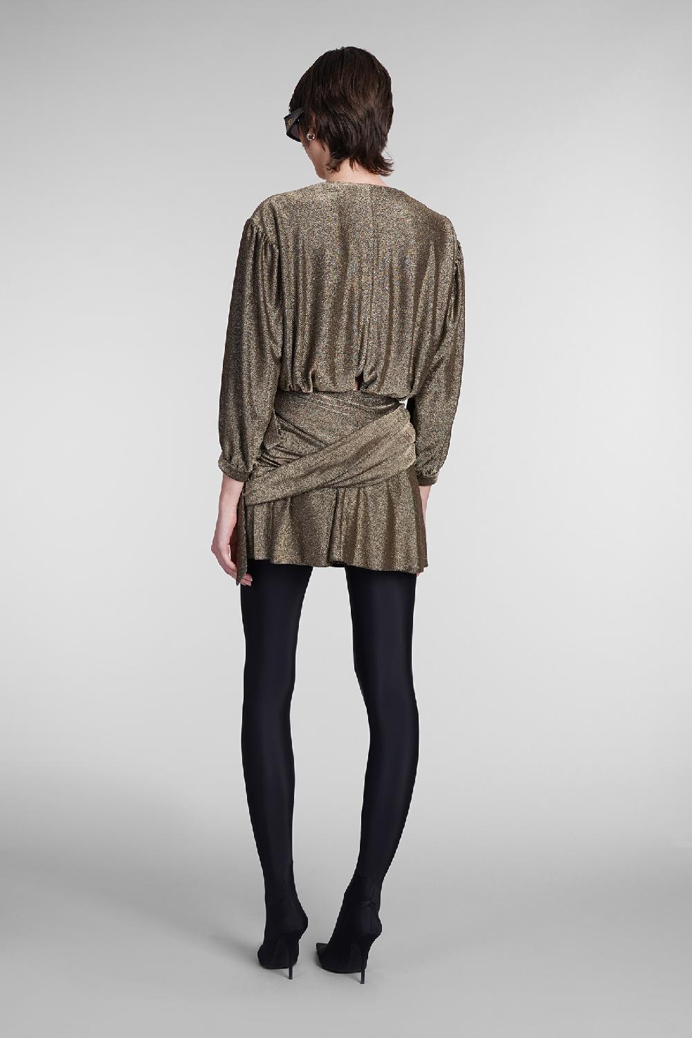 Deliberti Balenciaga Abito in viscosa oro cod. 393393 - Deliberti The Luxury Shopping Sconto