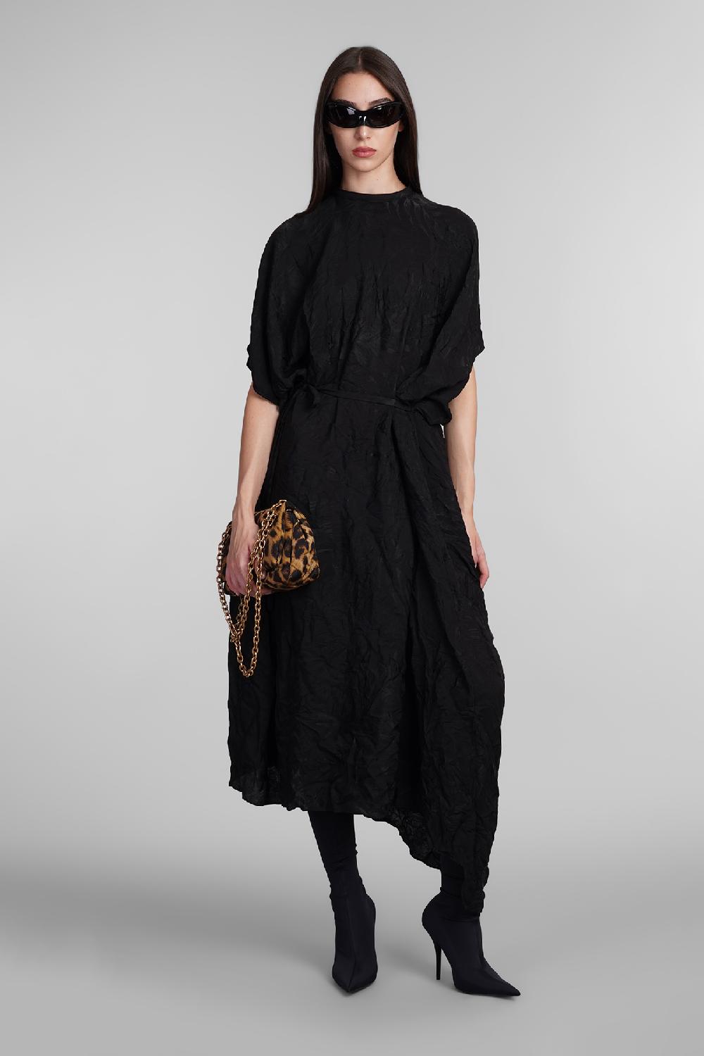 Deliberti Balenciaga Abito in seta nera cod. 406056 - Deliberti The Luxury Shopping Economico