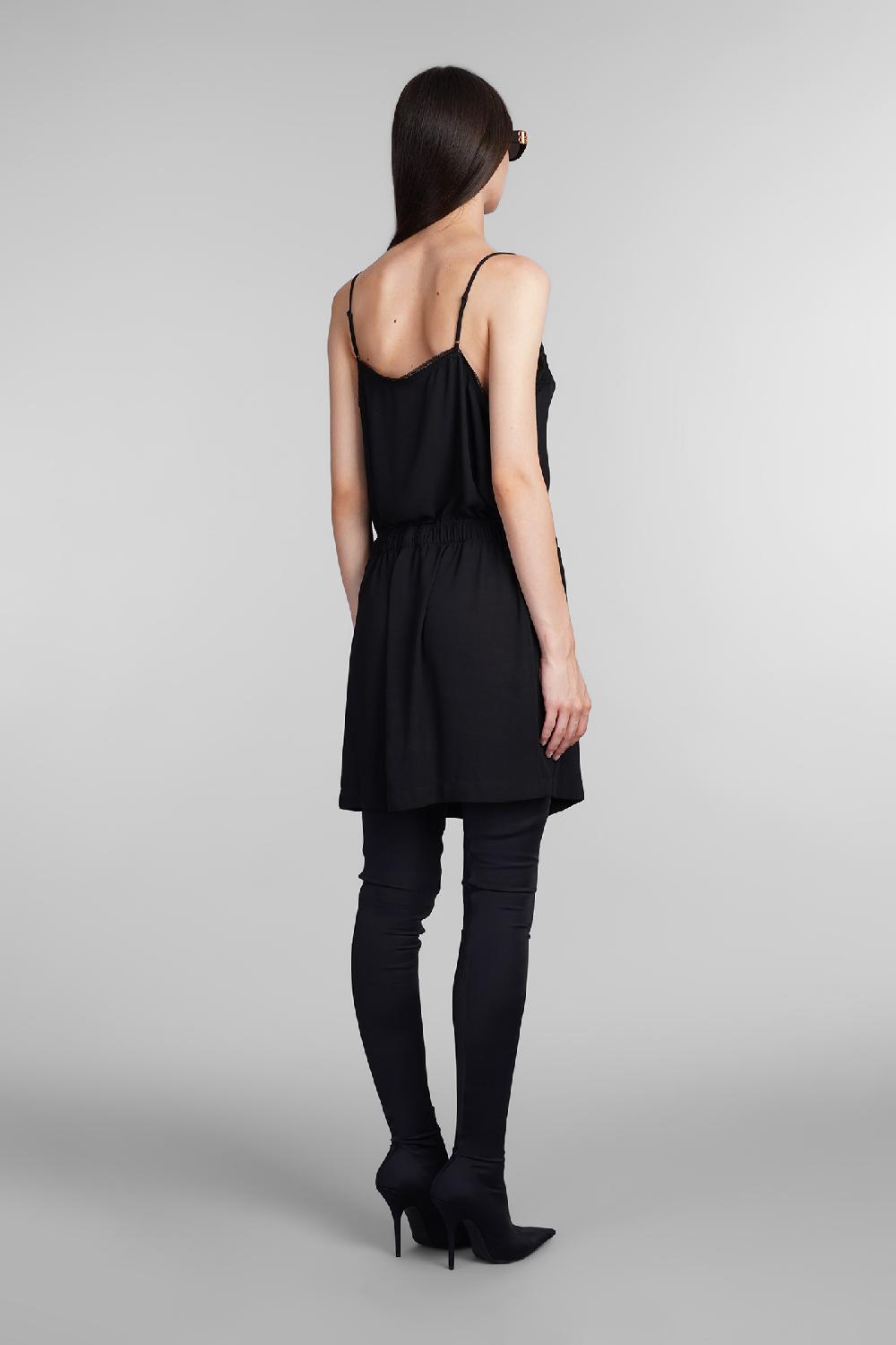 Deliberti Balenciaga Abito in poliestere nero cod. 406057 - Deliberti The Luxury Shopping Online