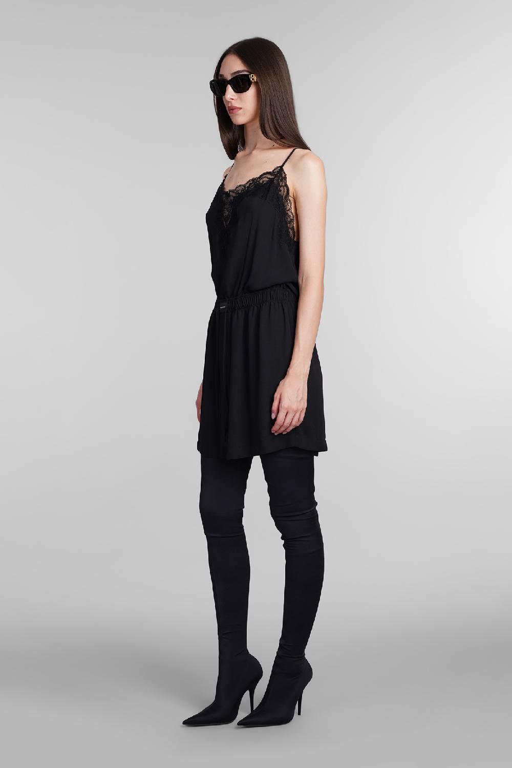 Deliberti Balenciaga Abito in poliestere nero cod. 406057 - Deliberti The Luxury Shopping Online