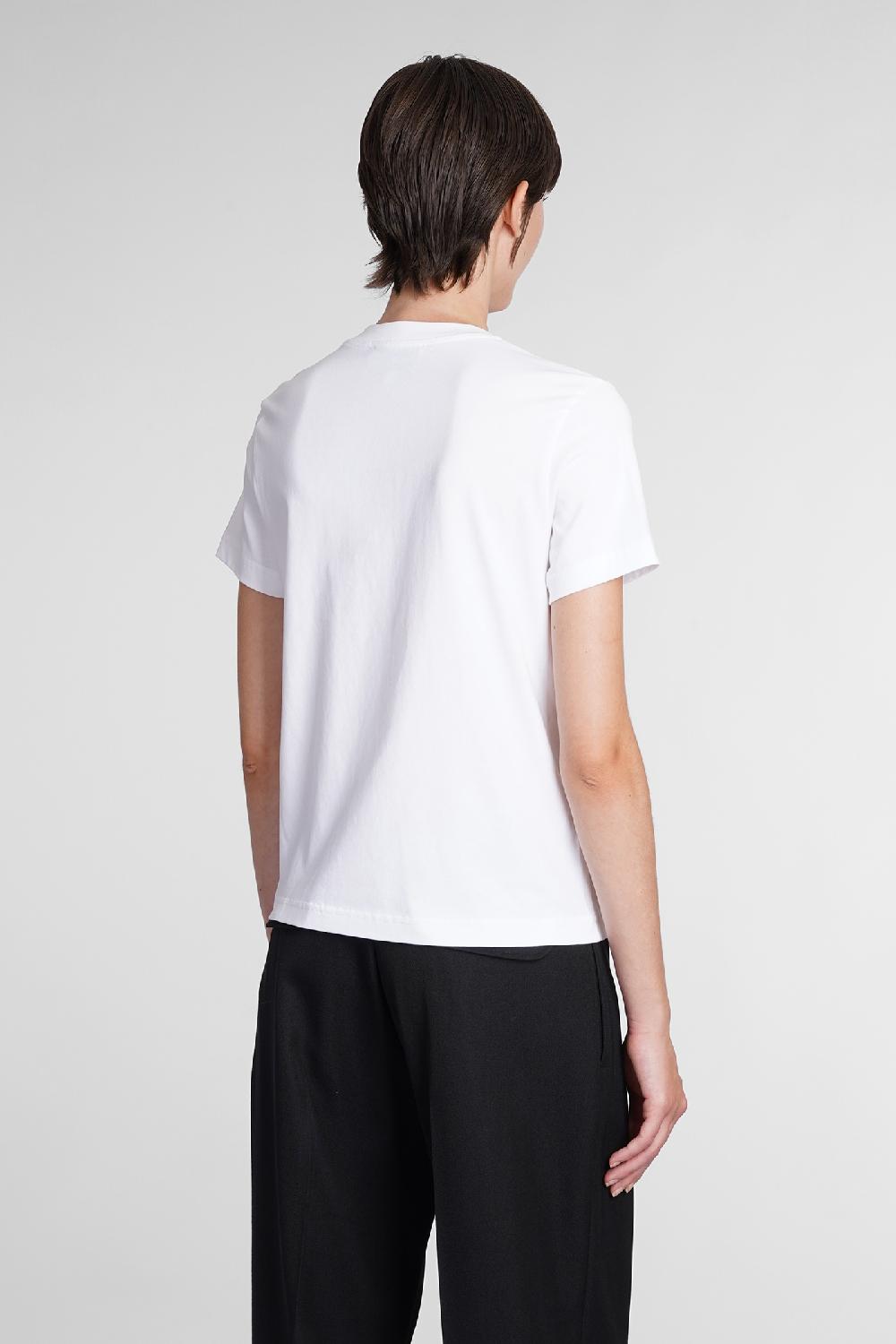 Deliberti Casablanca T-shirt in cotone bianco cod. 384891 - Deliberti The Luxury Shopping Saldi