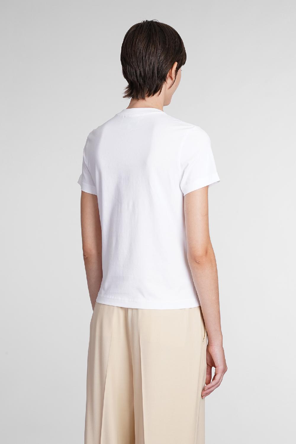Deliberti Casablanca T-shirt in cotone bianco cod. 384569 - Deliberti The Luxury Shopping Offerte