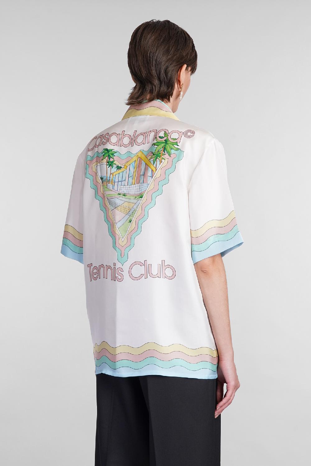 Deliberti Casablanca Camicia in seta bianca cod. 402435 - Deliberti The Luxury Shopping Hotsell