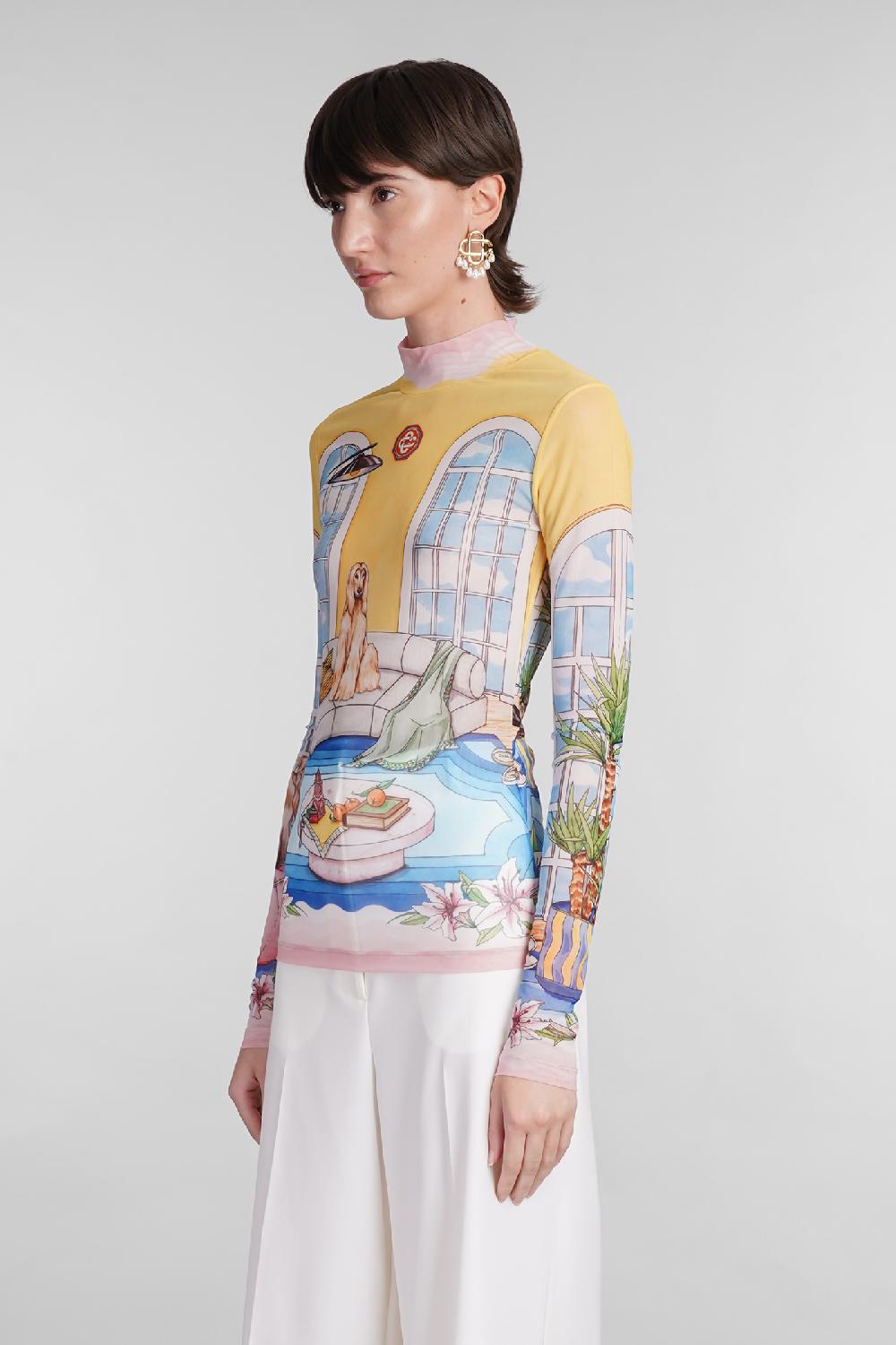 Deliberti Casablanca Topwear in poliestere multicolor cod. 402437 - Deliberti The Luxury Shopping Vendita Economica