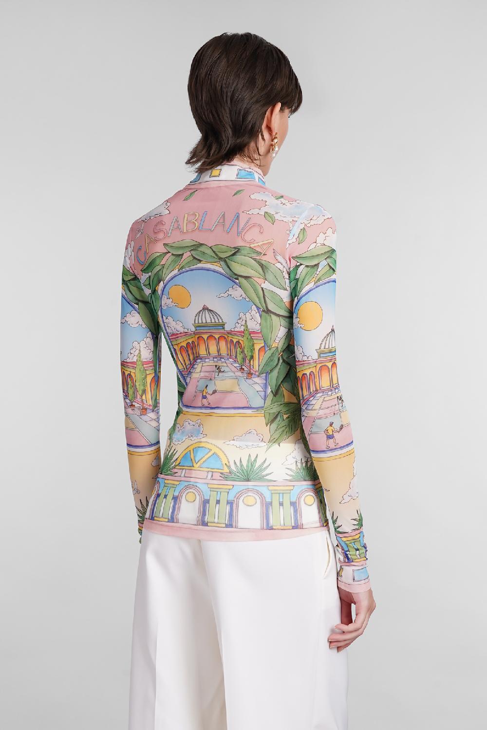 Deliberti Casablanca Topwear in poliestere multicolor cod. 402438 - Deliberti The Luxury Shopping Saldi Di Fabbrica