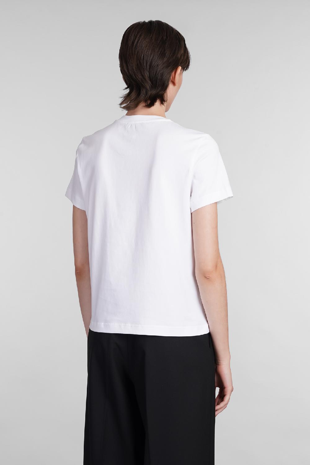 Deliberti Casablanca T-shirt in cotone bianco cod. 402439 - Deliberti The Luxury Shopping I Più Venduti