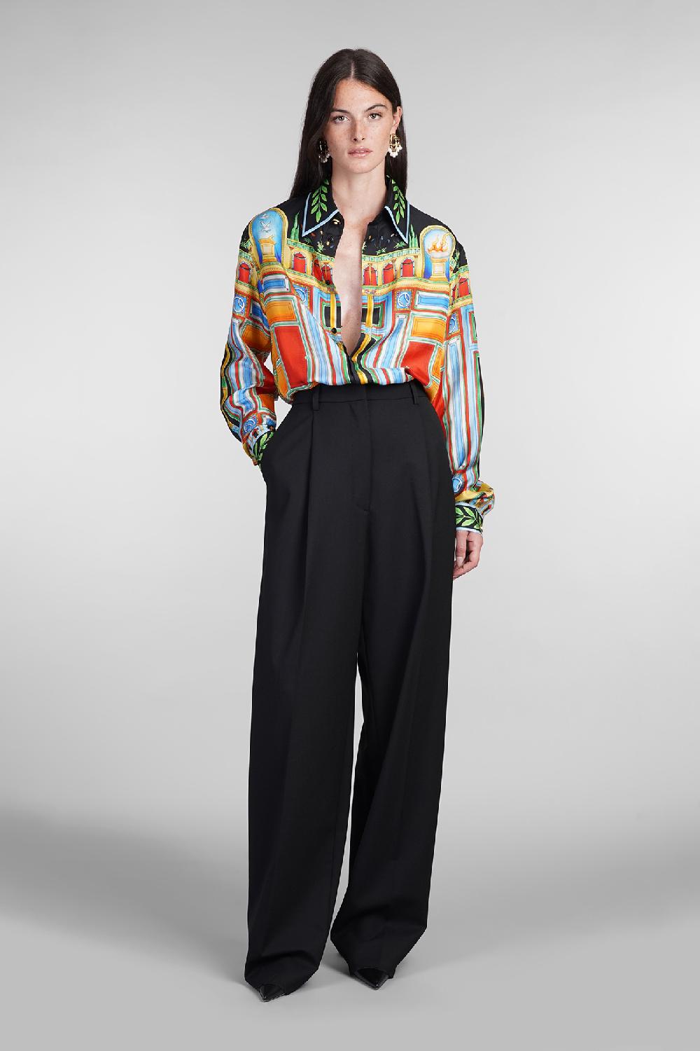 Deliberti Casablanca Camicia in seta multicolor cod. 404997 - Deliberti The Luxury Shopping Nuovo