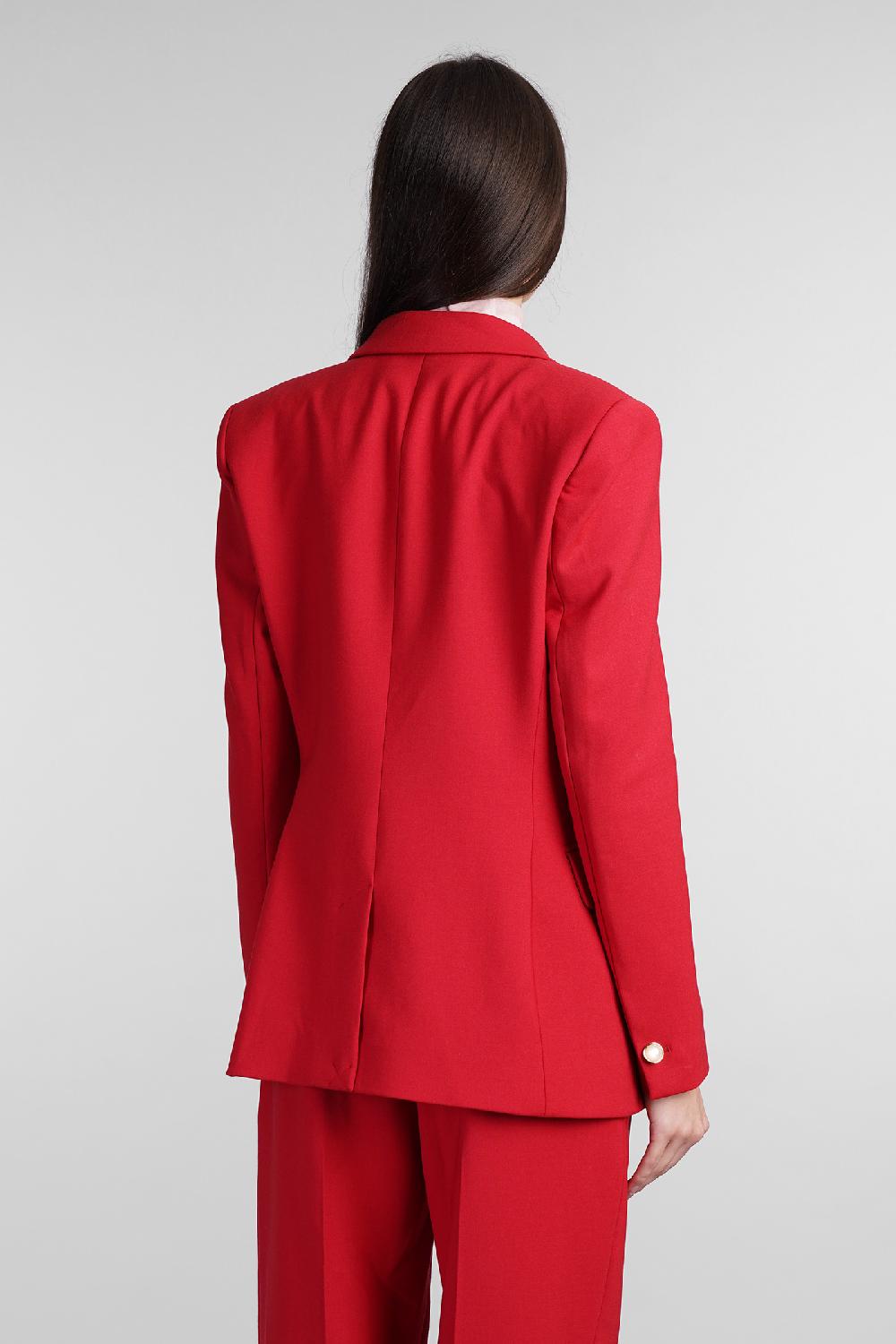 Deliberti Casablanca Blazer in lana rossa cod. 409063 - Deliberti The Luxury Shopping Promozione