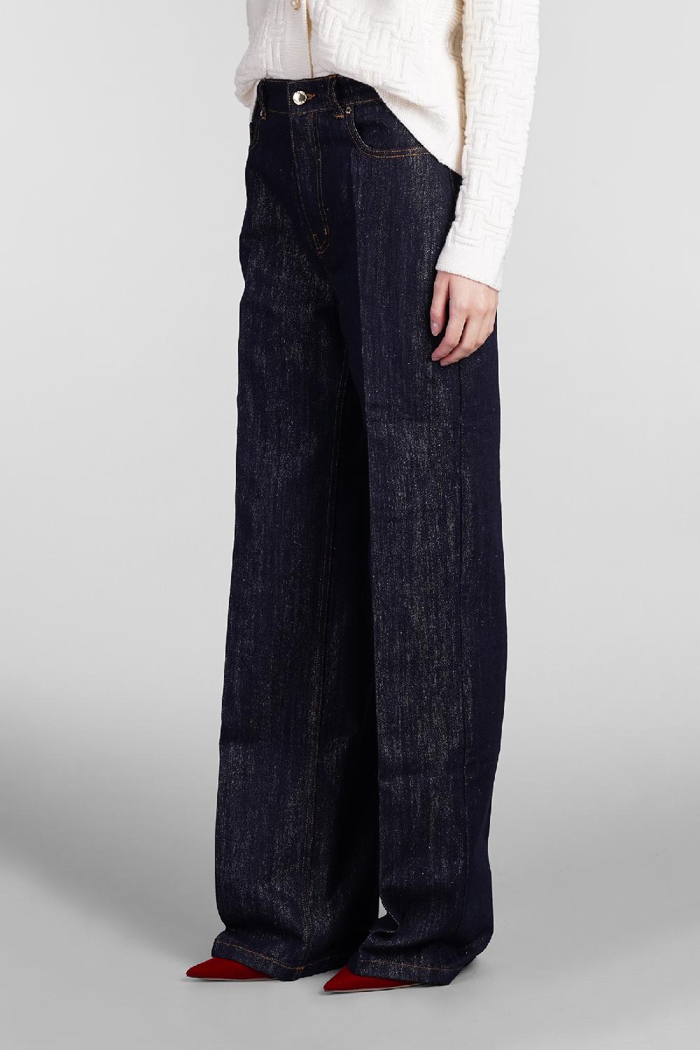 Deliberti Casablanca Jeans in denim blu cod. 409065 - Deliberti The Luxury Shopping Qualità Garantita