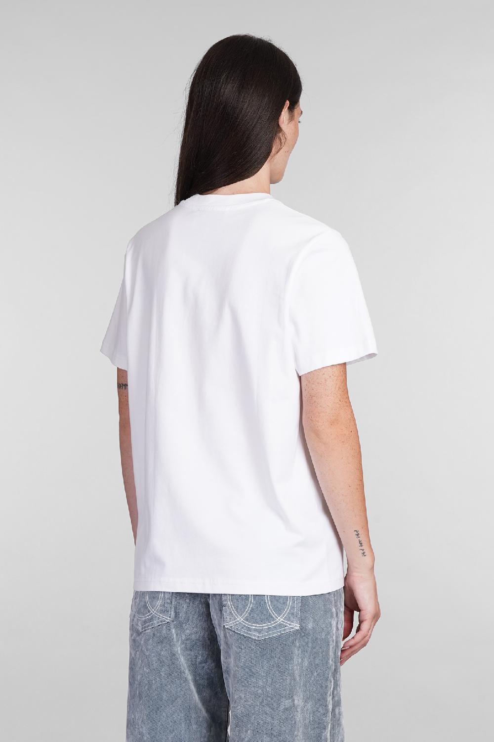 Deliberti Casablanca T-shirt in cotone bianco cod. 403114 - Deliberti The Luxury Shopping Consegna Veloce