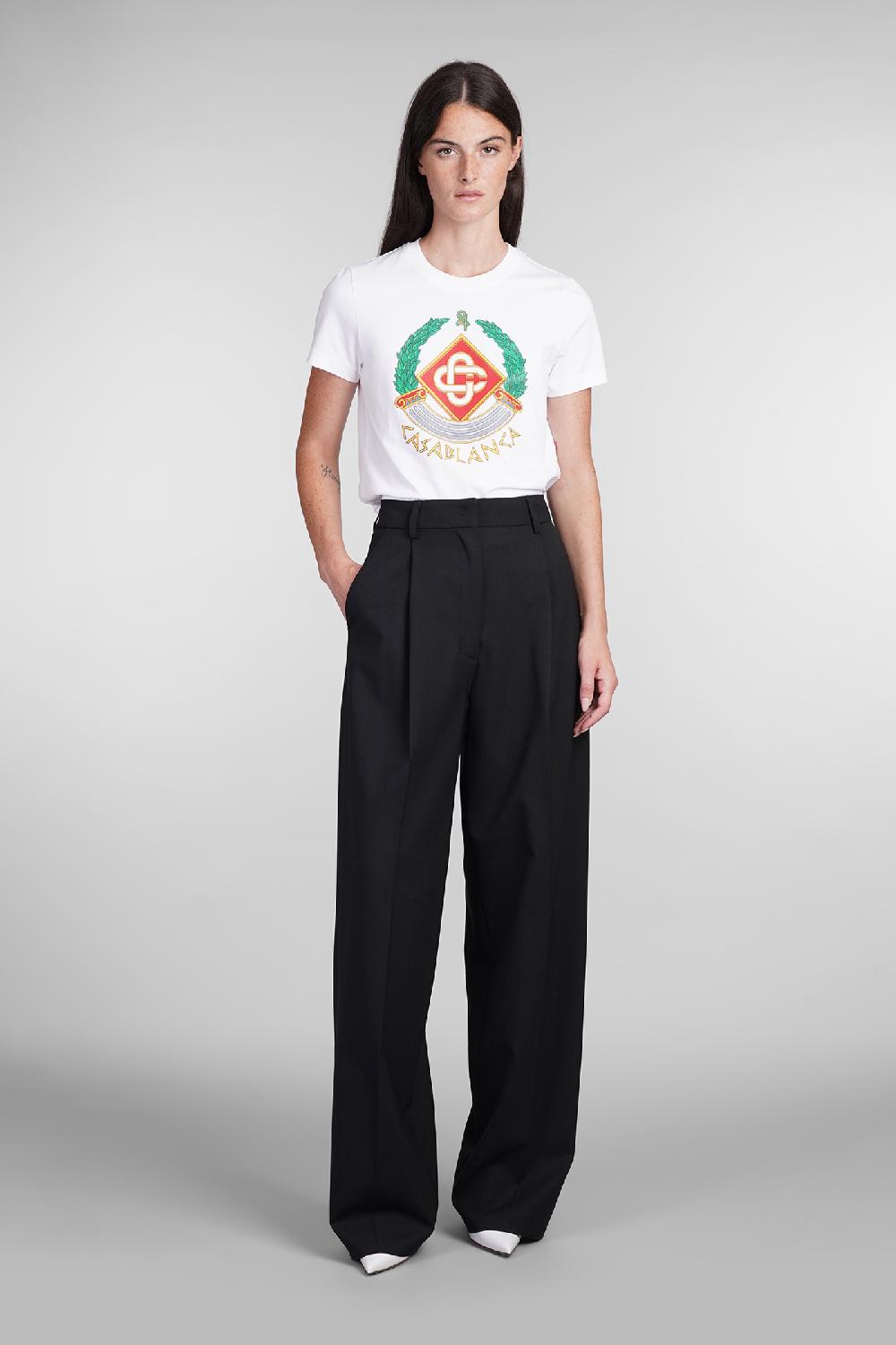 Deliberti Casablanca T-shirt in cotone bianco cod. 403117 - Deliberti The Luxury Shopping Shopping Online