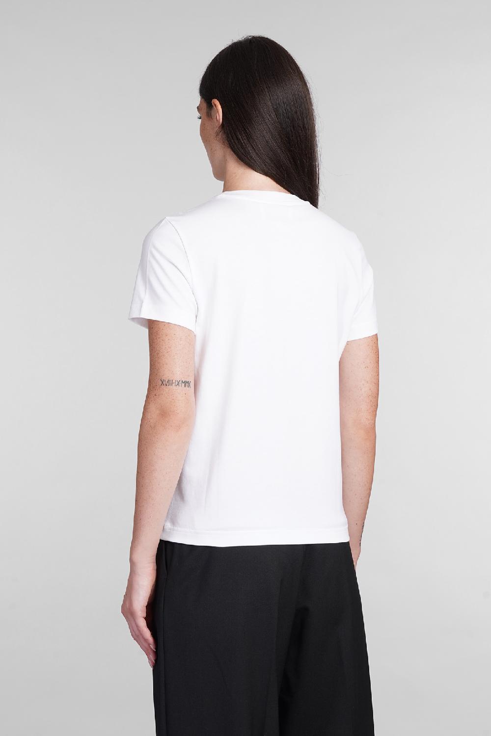Deliberti Casablanca T-shirt in cotone bianco cod. 403117 - Deliberti The Luxury Shopping Shopping Online