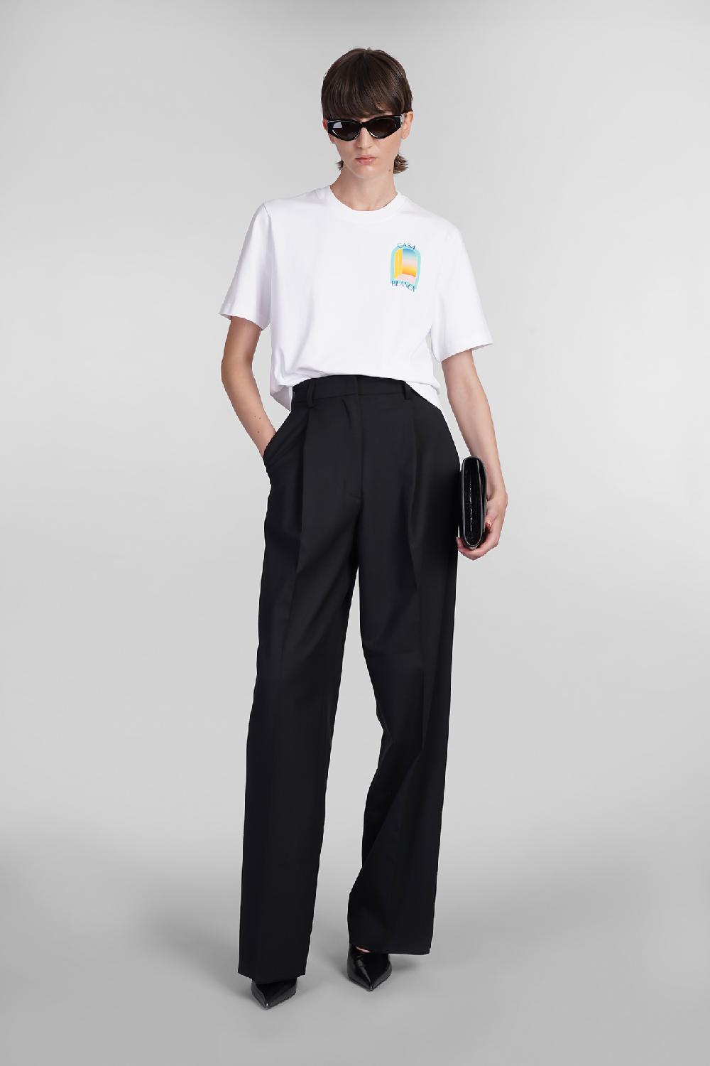 Deliberti Casablanca T-shirt in cotone bianco cod. 402434 - Deliberti The Luxury Shopping Affare Del Giorno