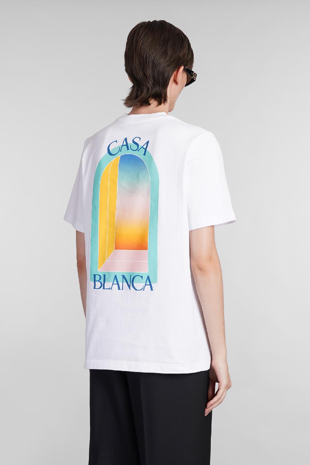 Deliberti Casablanca T-shirt in cotone bianco cod. 402434 - Deliberti The Luxury Shopping Affare Del Giorno