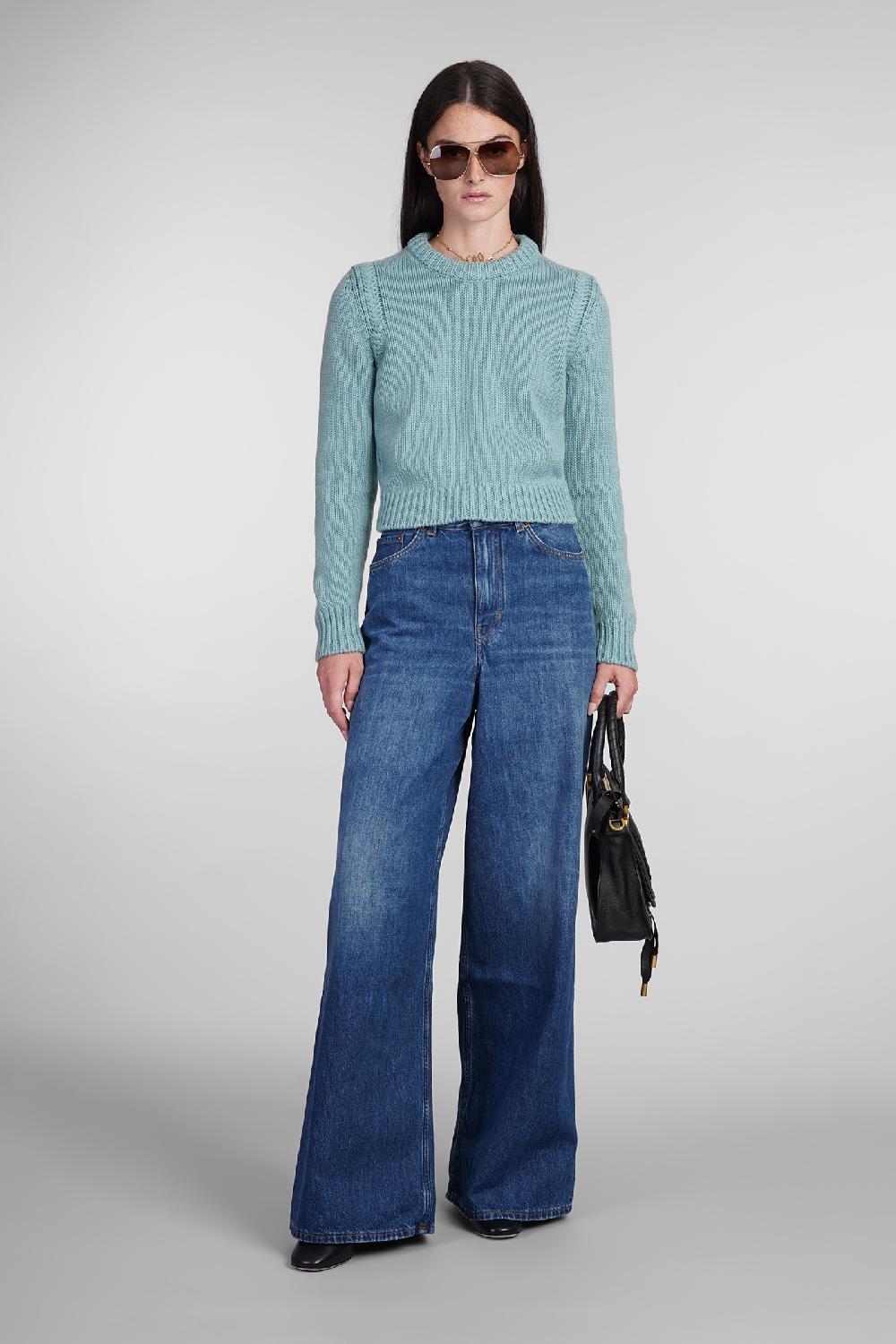 Deliberti Chloé Maglia in lana verde cod. 404208 - Deliberti The Luxury Shopping In Vendita