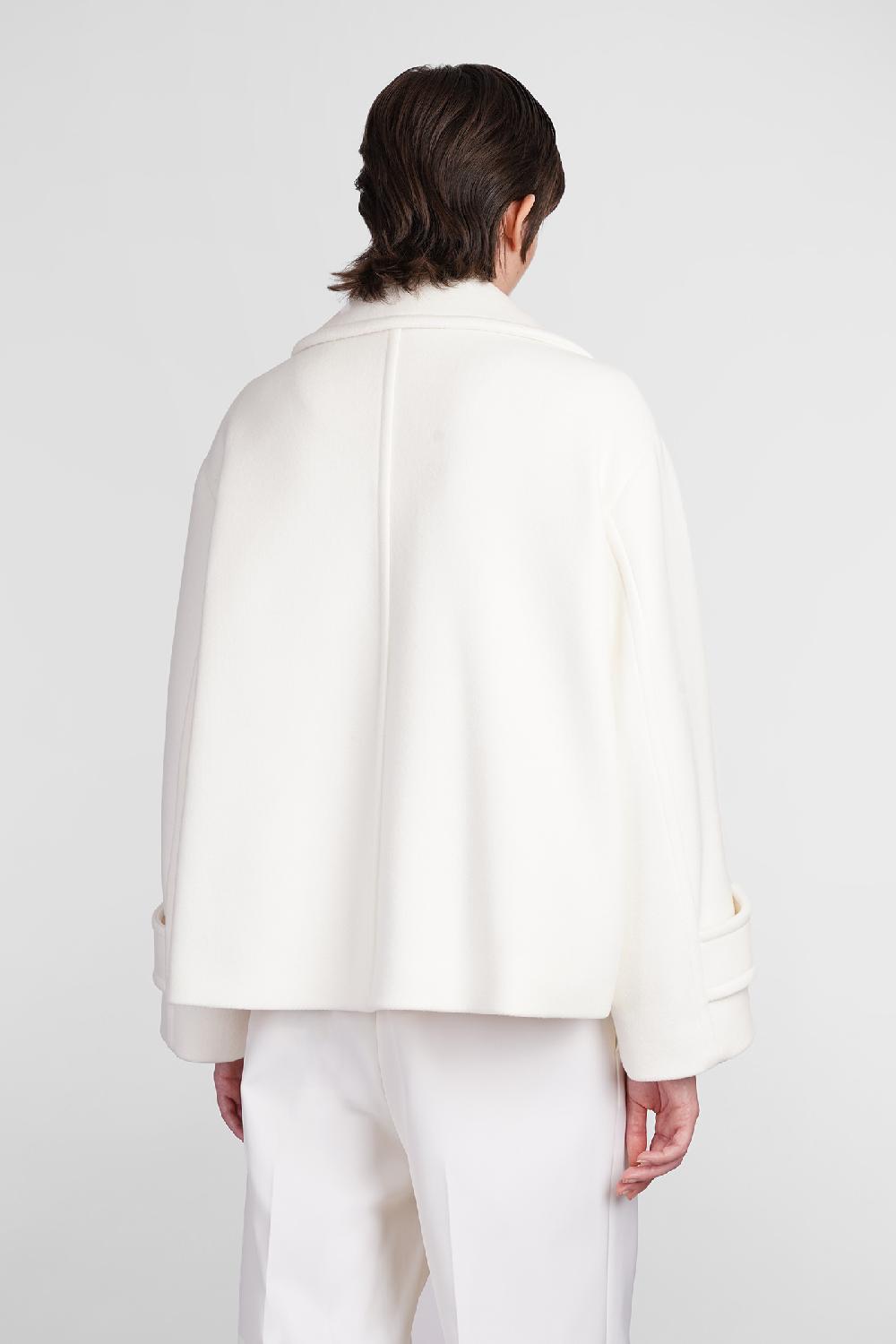 Deliberti Chloé Cappotto in lana beige cod. 406243 - Deliberti The Luxury Shopping Vendita Calda