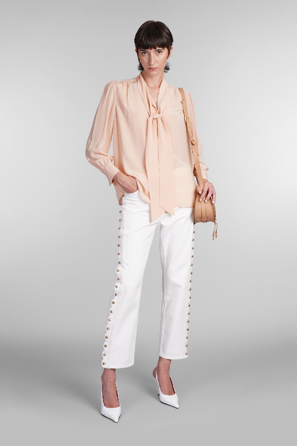 Deliberti Chloé Jeans in denim bianco cod. 404211 - Deliberti The Luxury Shopping Negozio