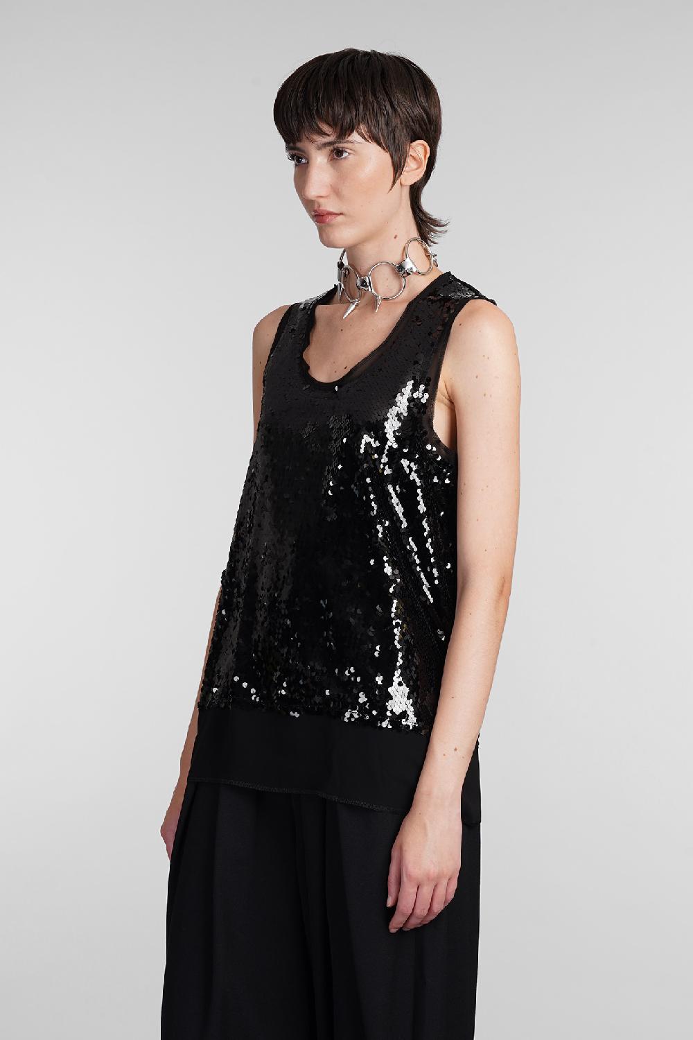 Deliberti Comme des Garcons Topwear in poliestere nero cod. 406923 - Deliberti The Luxury Shopping Vendita