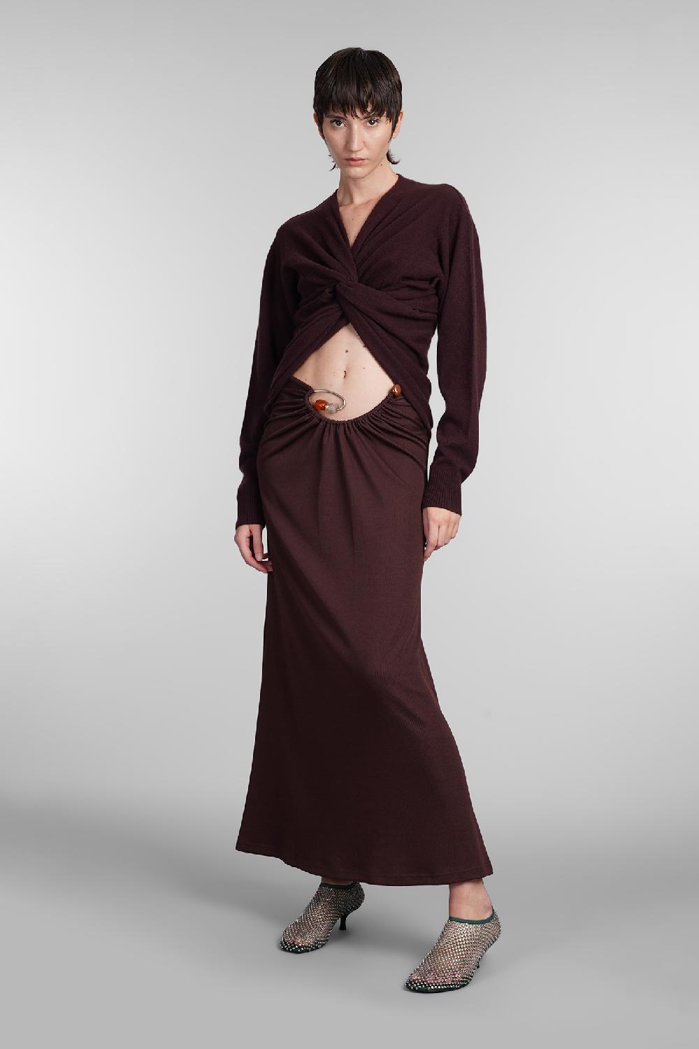 Deliberti Christopher Esber Maglia in cashmere bordeaux cod. 407677 - Deliberti The Luxury Shopping Acquista Ora
