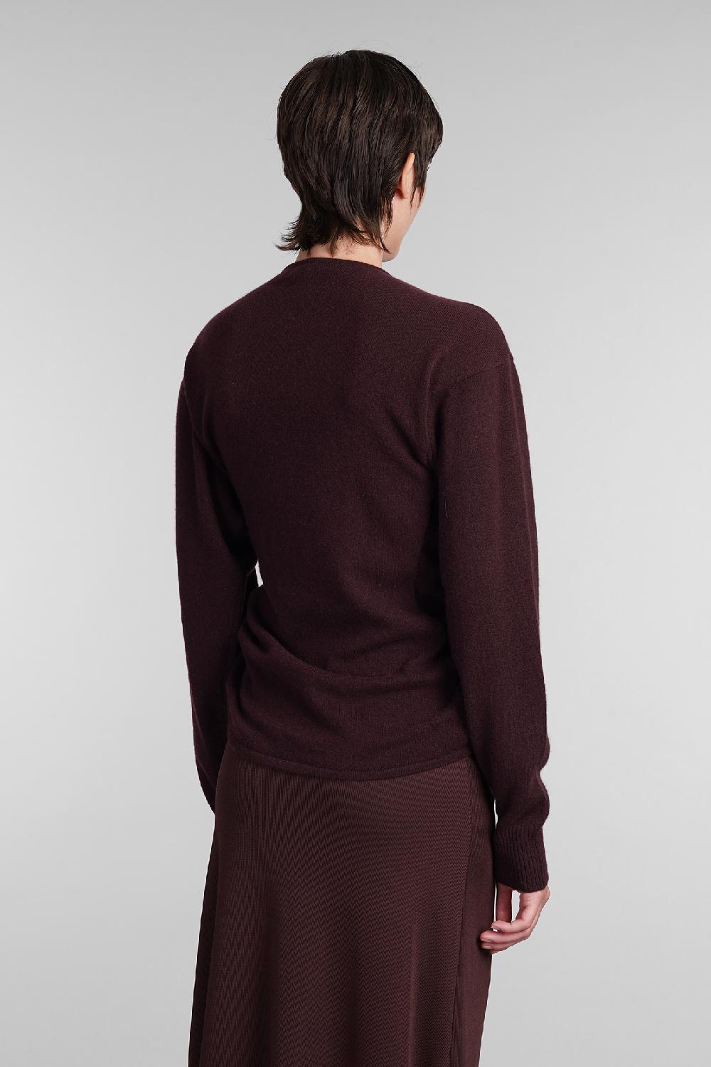 Deliberti Christopher Esber Maglia in cashmere bordeaux cod. 407677 - Deliberti The Luxury Shopping Acquista Ora
