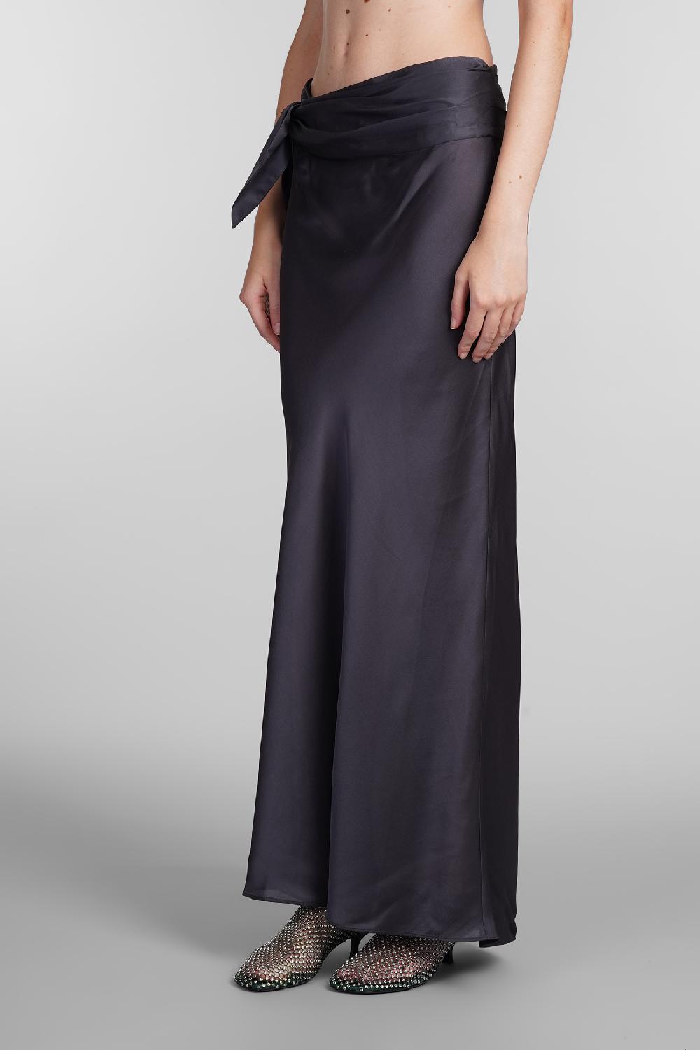 Deliberti Christopher Esber Gonna in seta grigia cod. 407682 - Deliberti The Luxury Shopping Affare Del Giorno