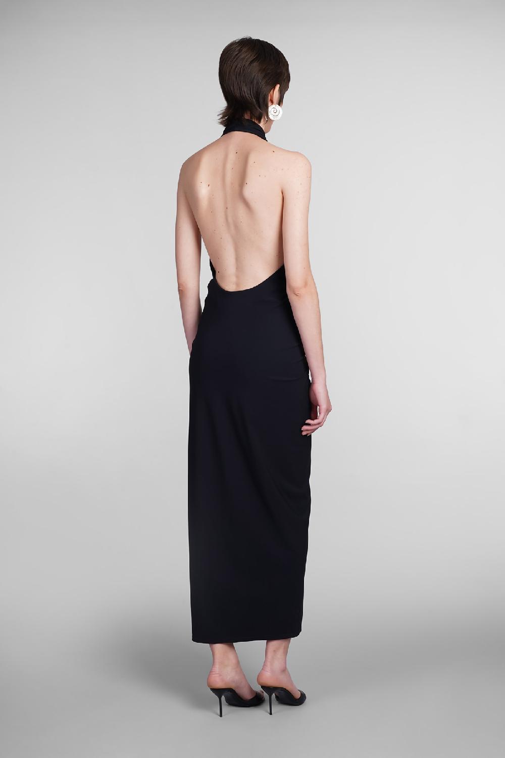 Deliberti Christopher Esber Abito in poliammide nera cod. 402354 - Deliberti The Luxury Shopping Sottocosto