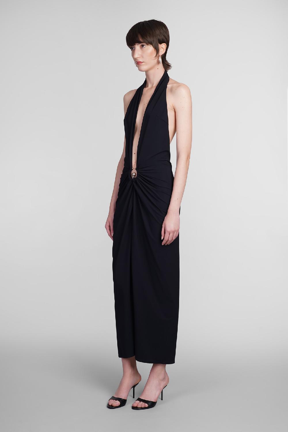 Deliberti Christopher Esber Abito in poliammide nera cod. 402354 - Deliberti The Luxury Shopping Sottocosto
